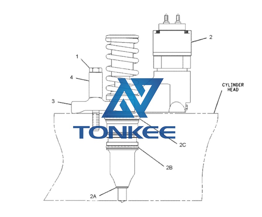 3175278 317-5278 fuel injector C10 C12 3176 3196 fuel injector suitable for Caterpillar