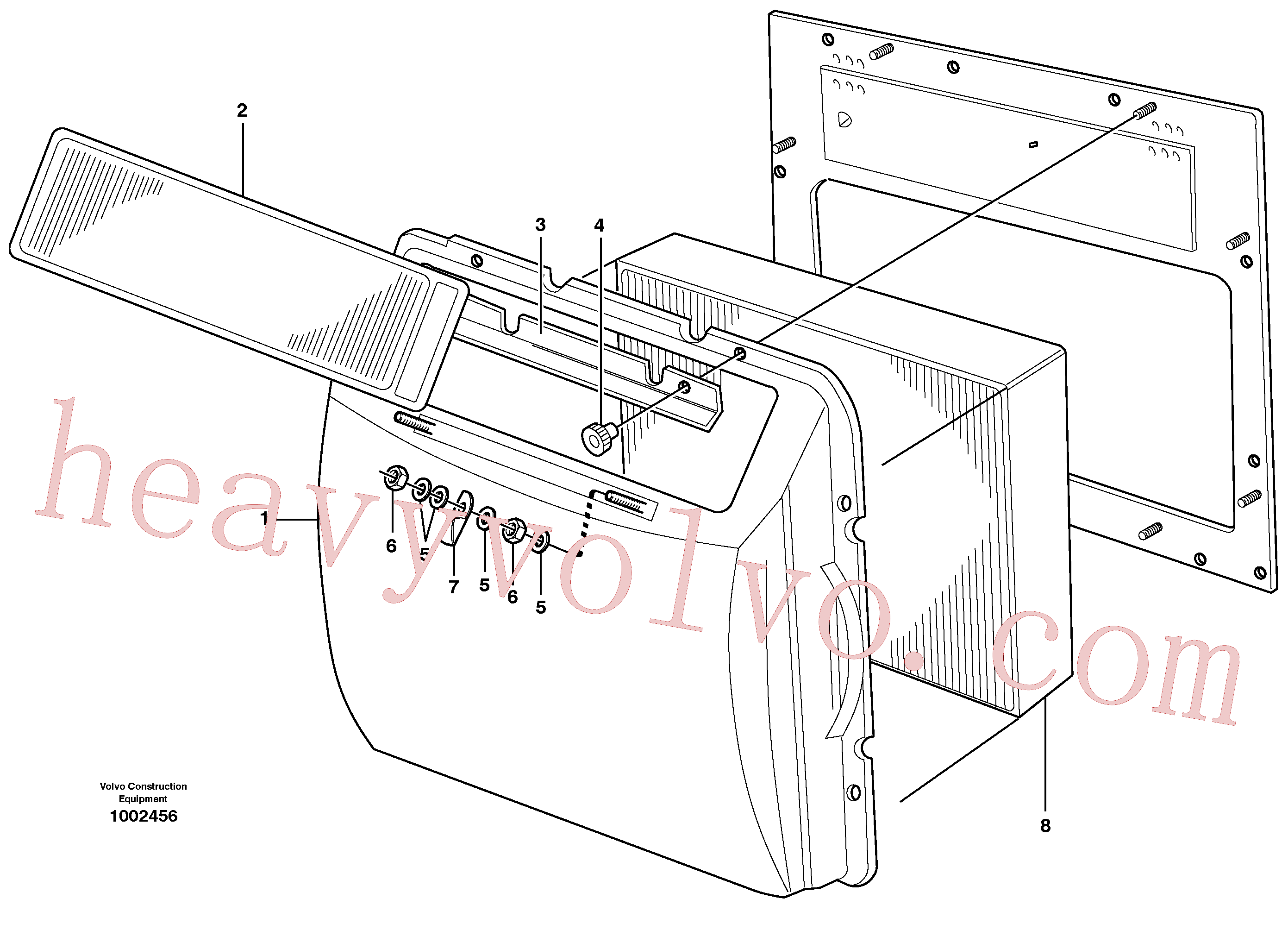 VOE940090 for Volvo Air filter(1002456 assembly)