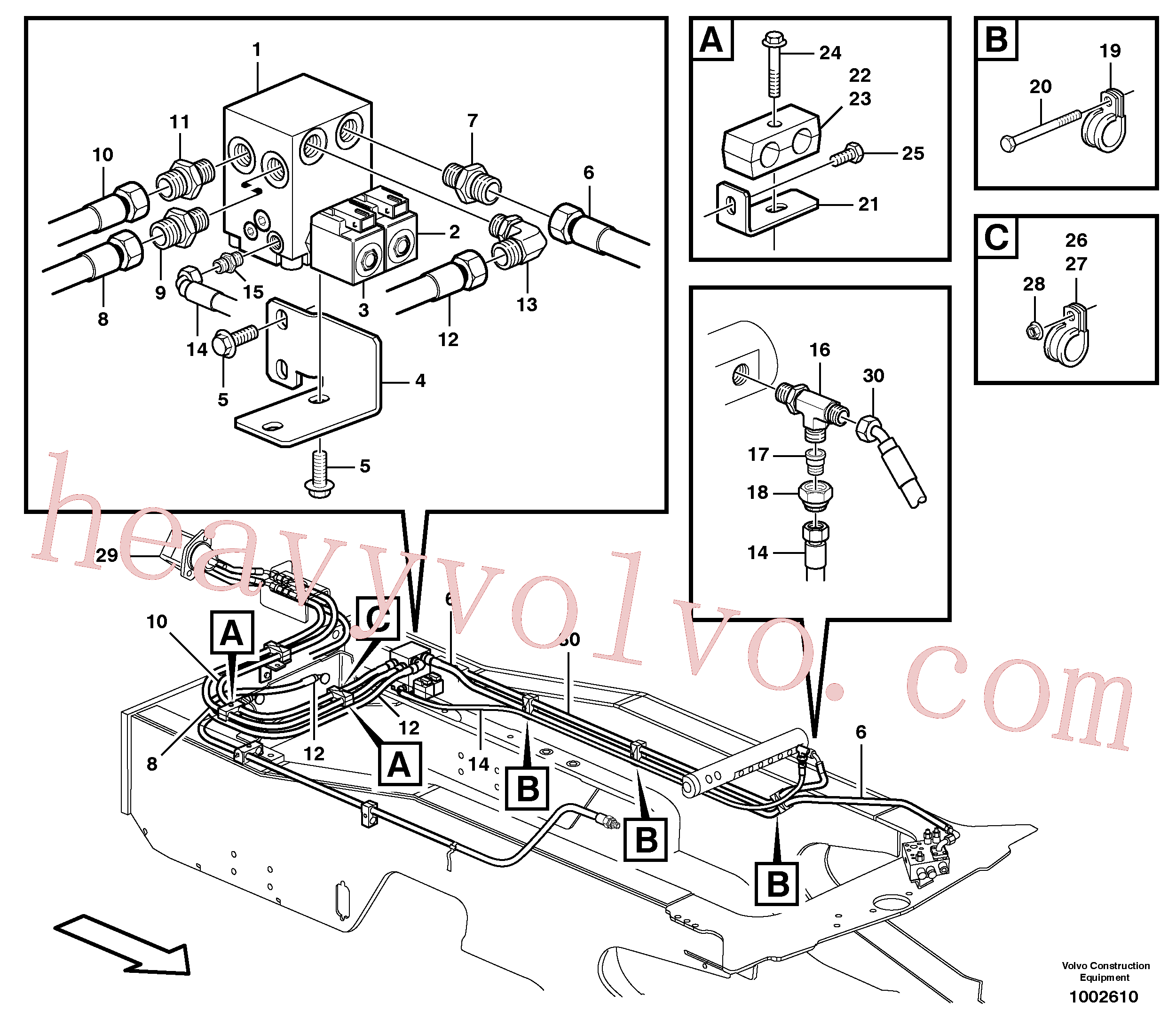 VOE936148 for Volvo Reversible fan, Reversible fan.(1002610 assembly)