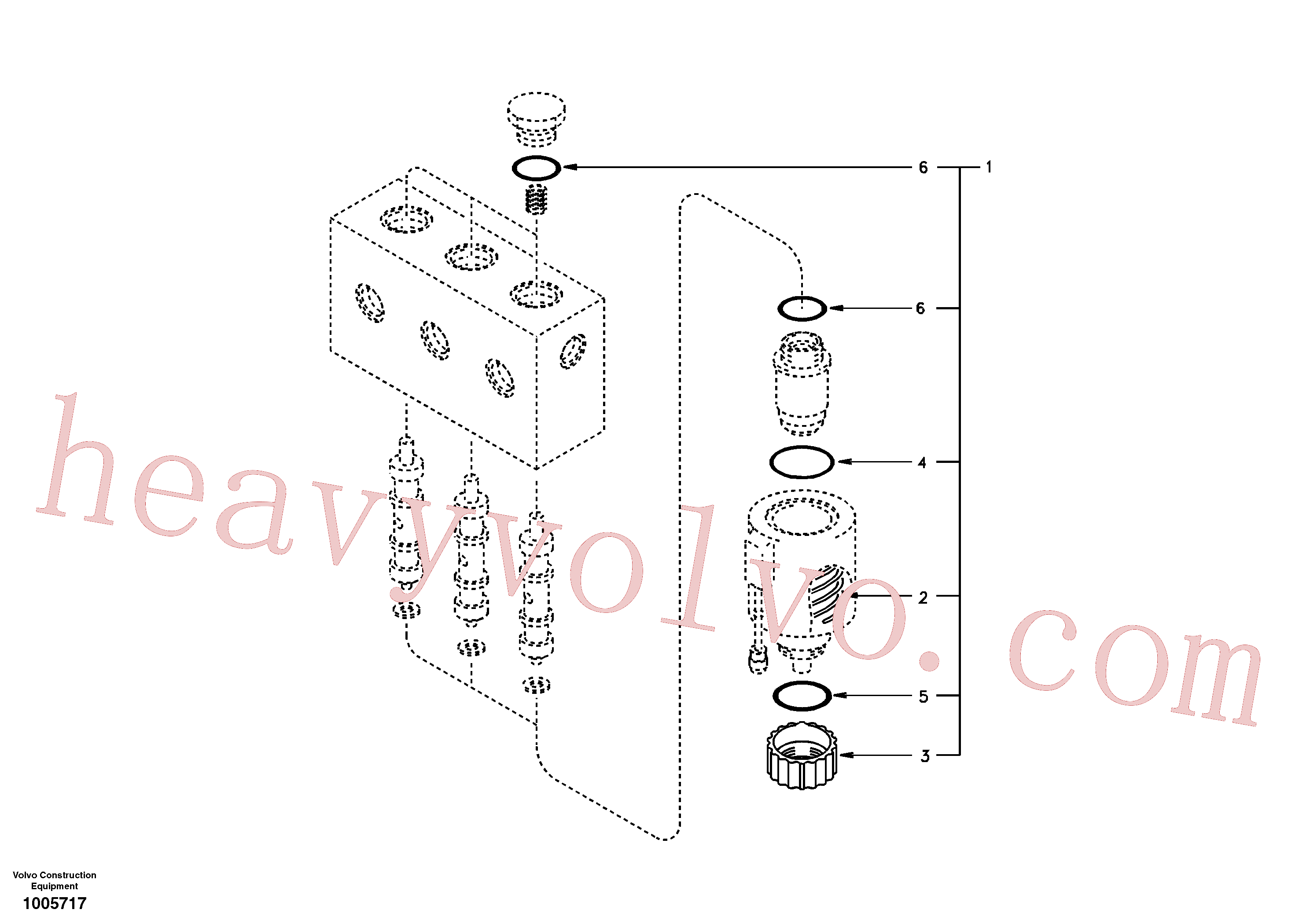 SA1148-00040 for Volvo Servo system, solenoid valve(1005717 assembly)