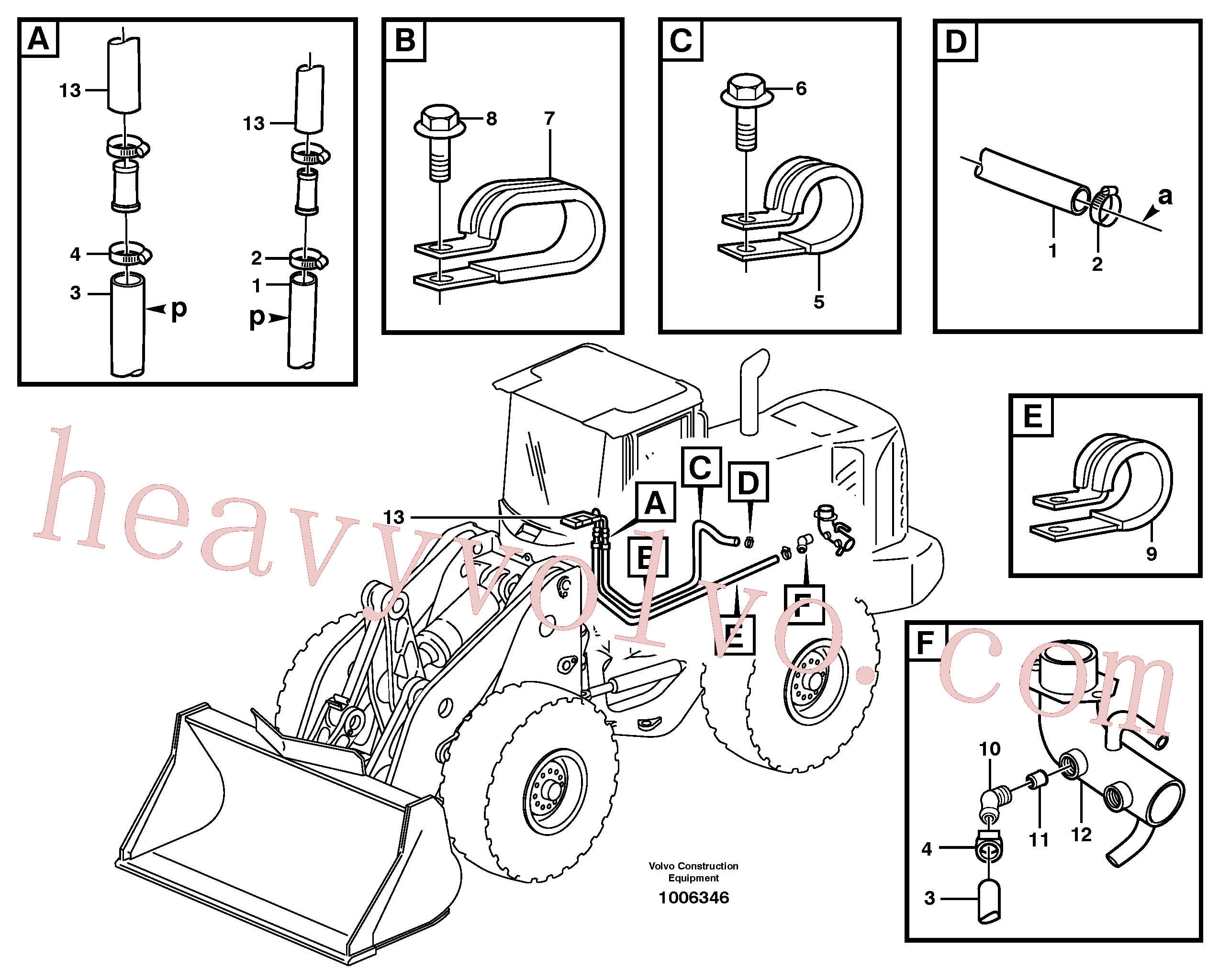 VOE943472 for Volvo Heating system(1006346 assembly)