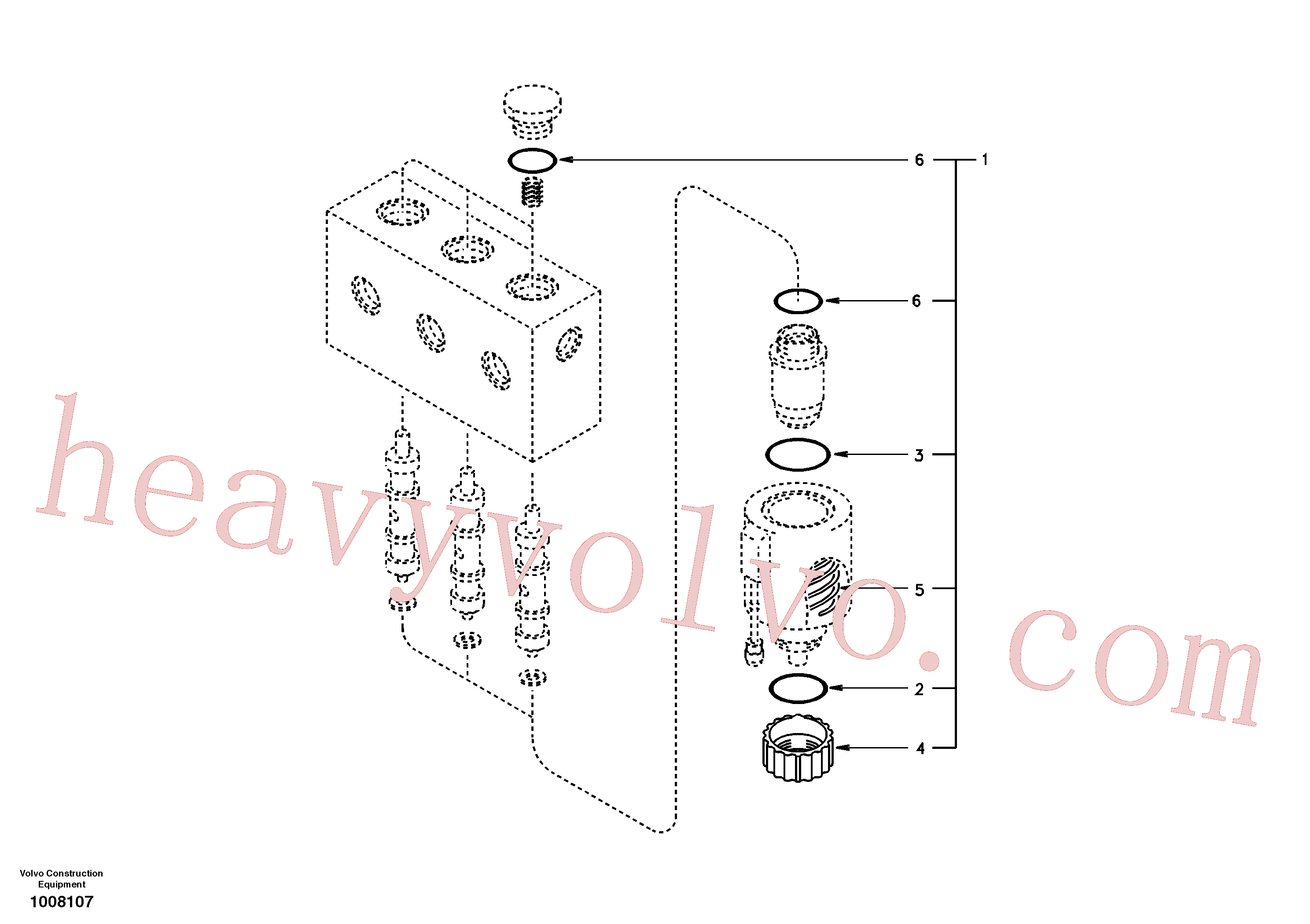 SA1148-00041 for Volvo Servo system, solenoid valve(1008107 assembly)