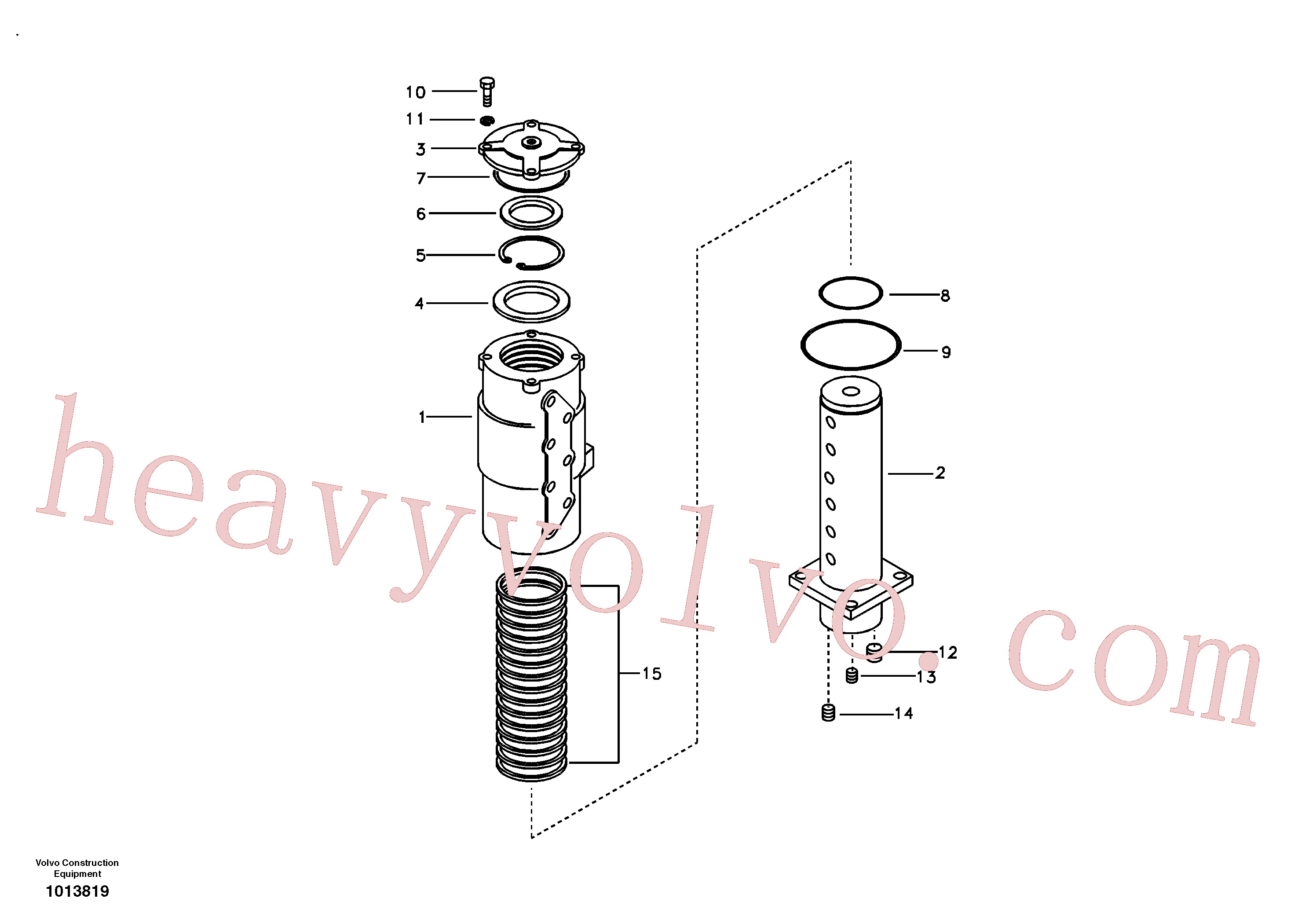 SA9415-43032 for Volvo Turning joint(1013819 assembly)