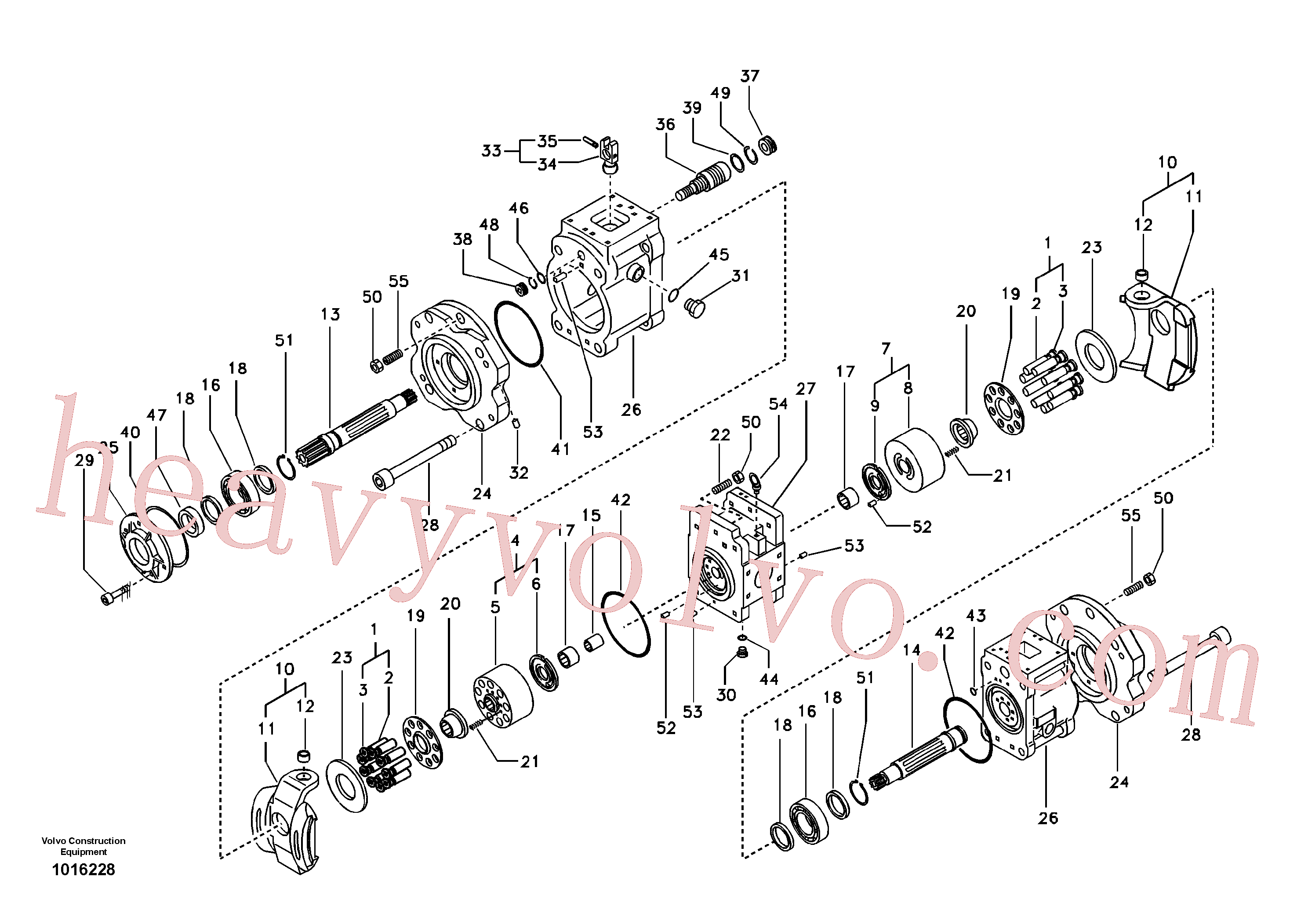 SA8230-09400 for Volvo Hydraulic pump(1016228 assembly)