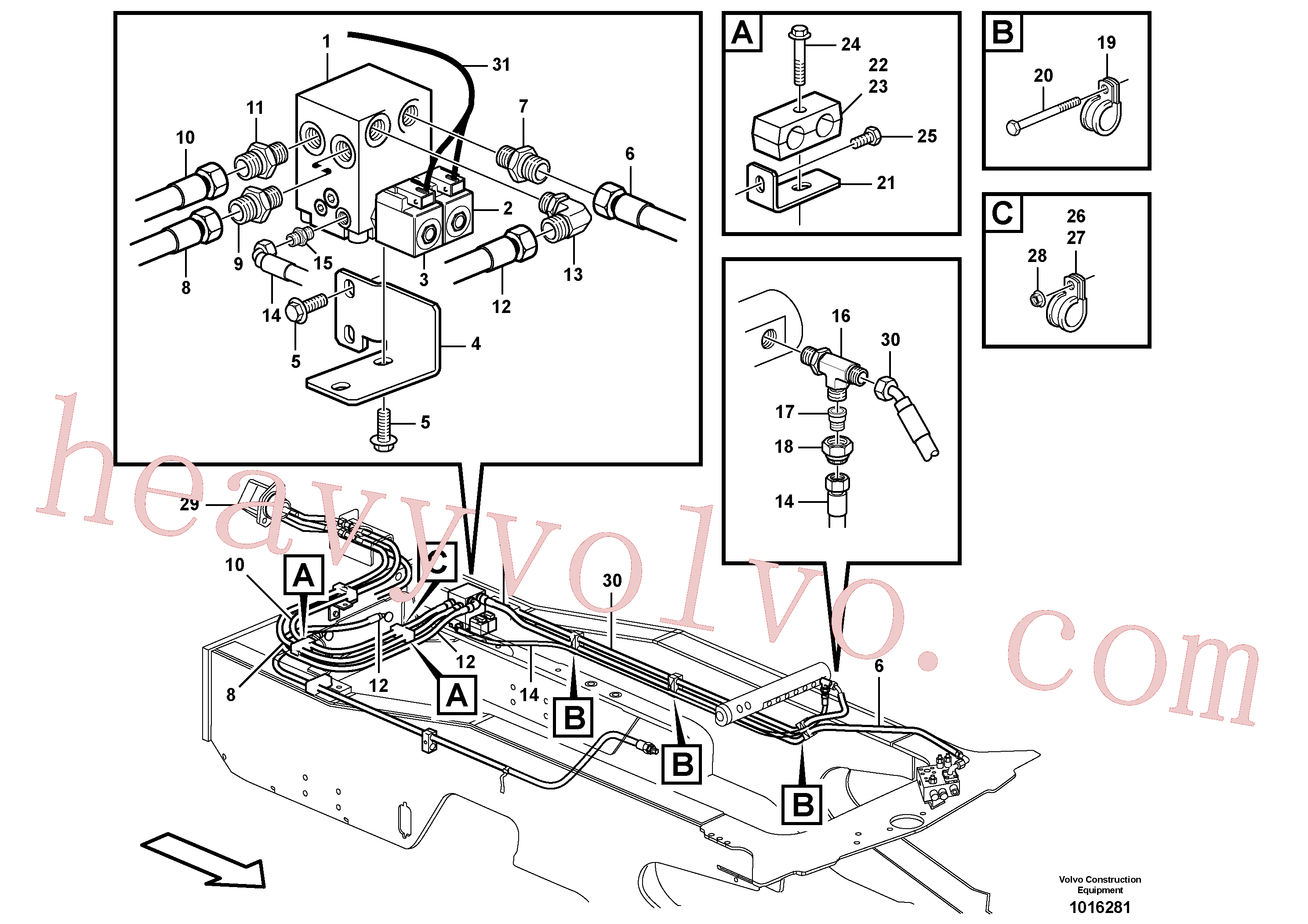 VOE11709808 for Volvo Reversible fan(1016281 assembly)