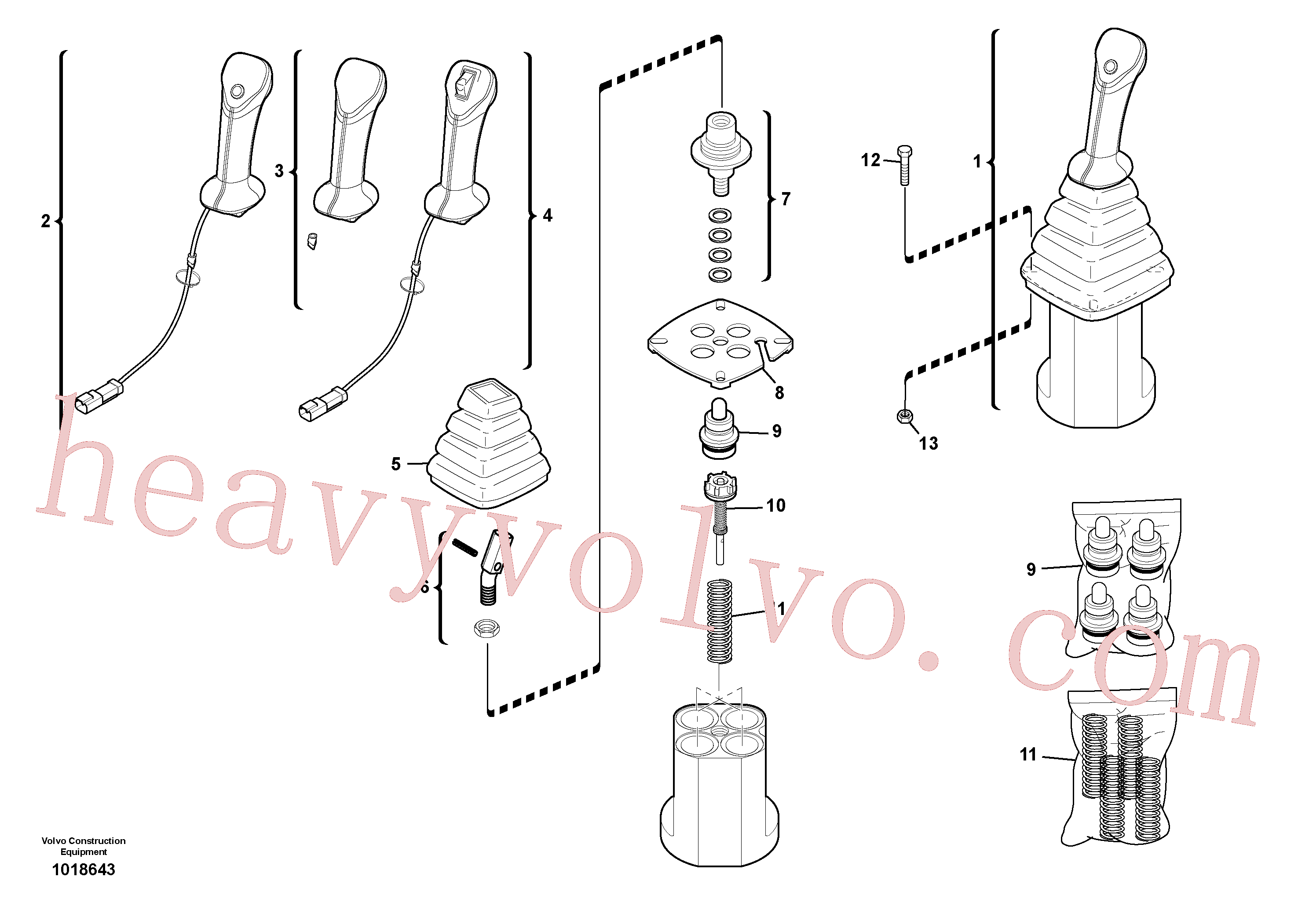 VOE14524915 for Volvo Servo valve(1018643 assembly)