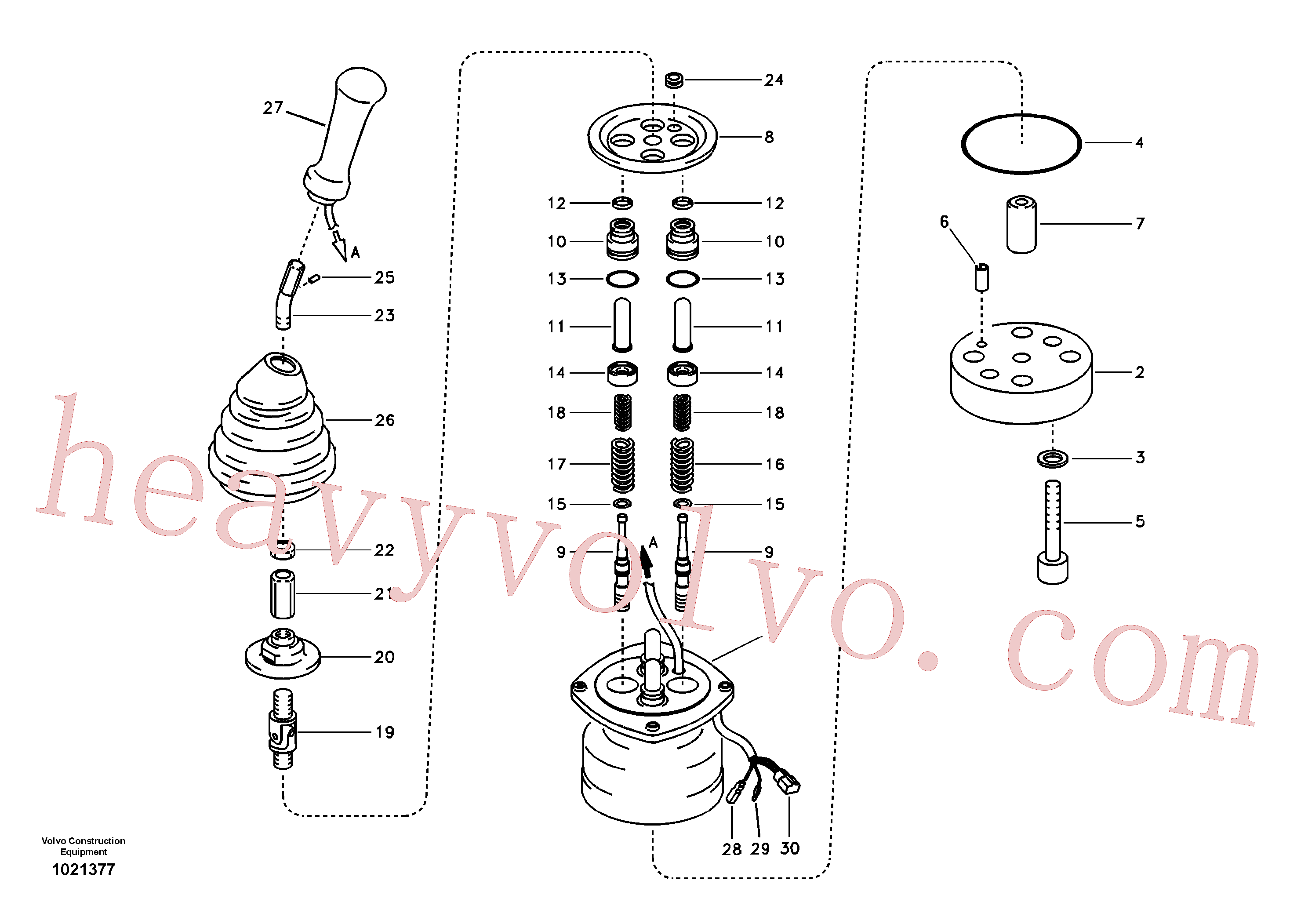 VOE14500127 for Volvo Servo system, remote control valve(1021377 assembly)