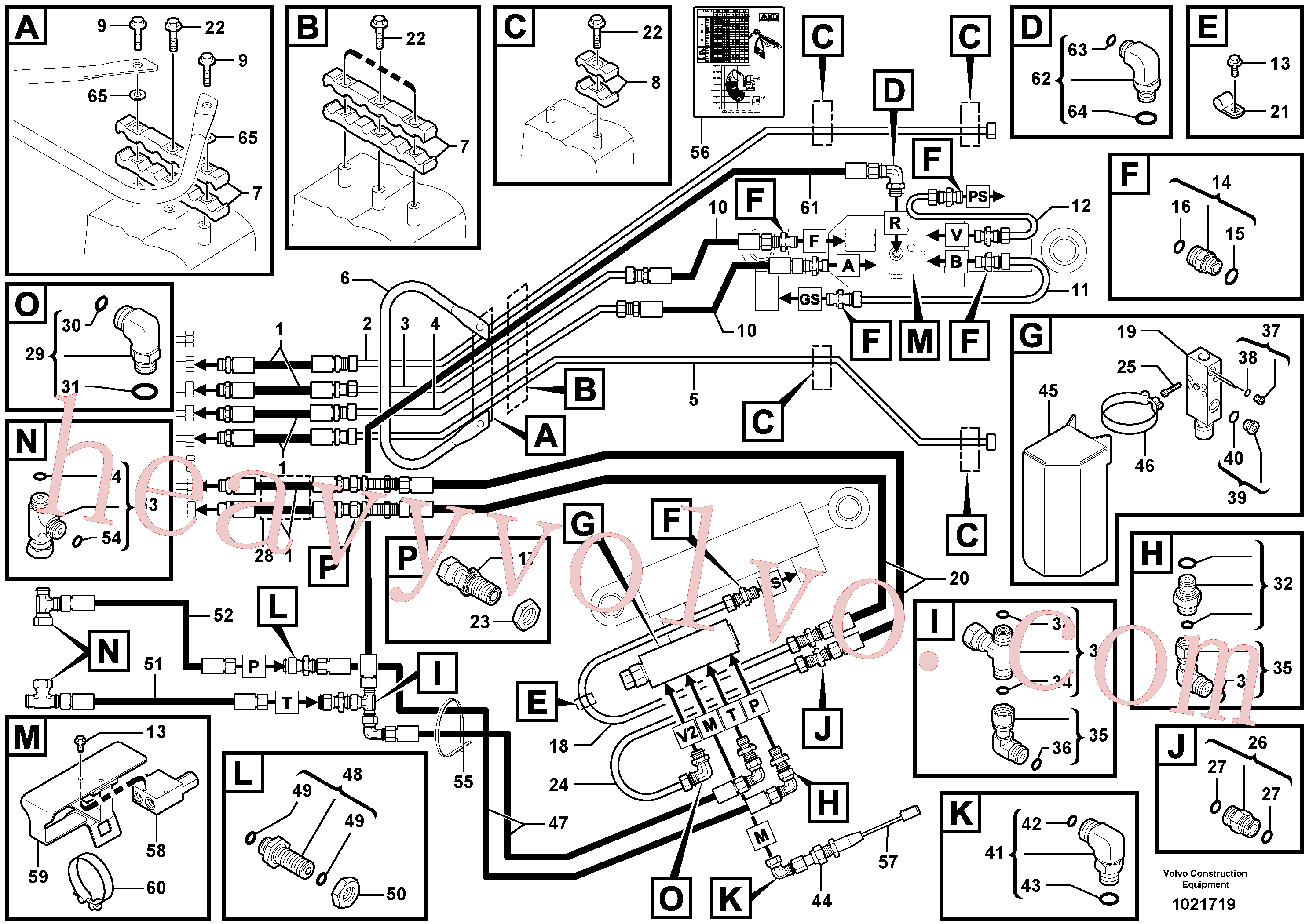 VOE11805531 for Volvo Handling boom , dipper(1021719 assembly)