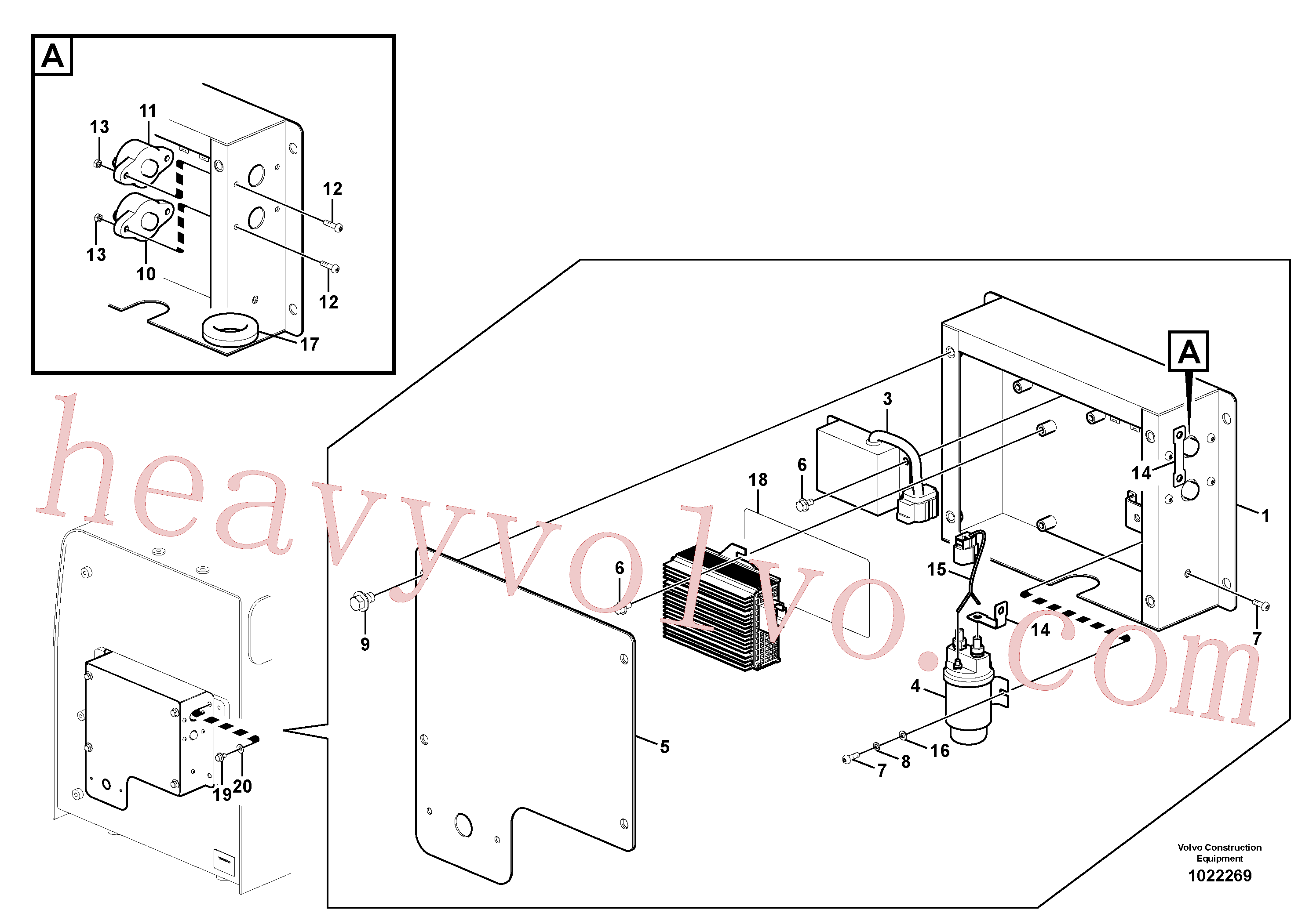 SA9751-13606 for Volvo Electrical relay(1022269 assembly)