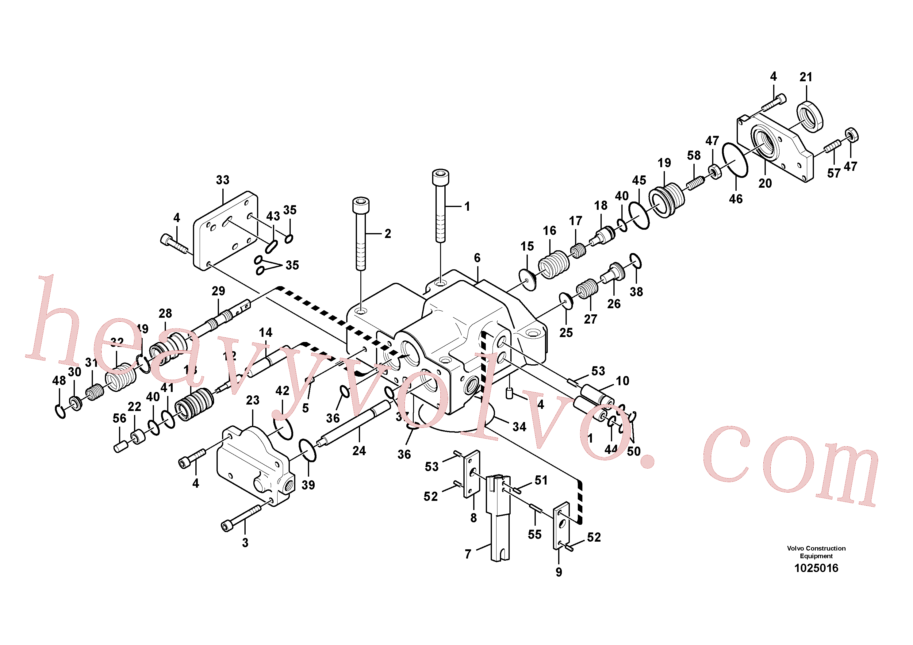 VOE14533614 for Volvo Regulator, hydraulic pump(1025016 assembly)