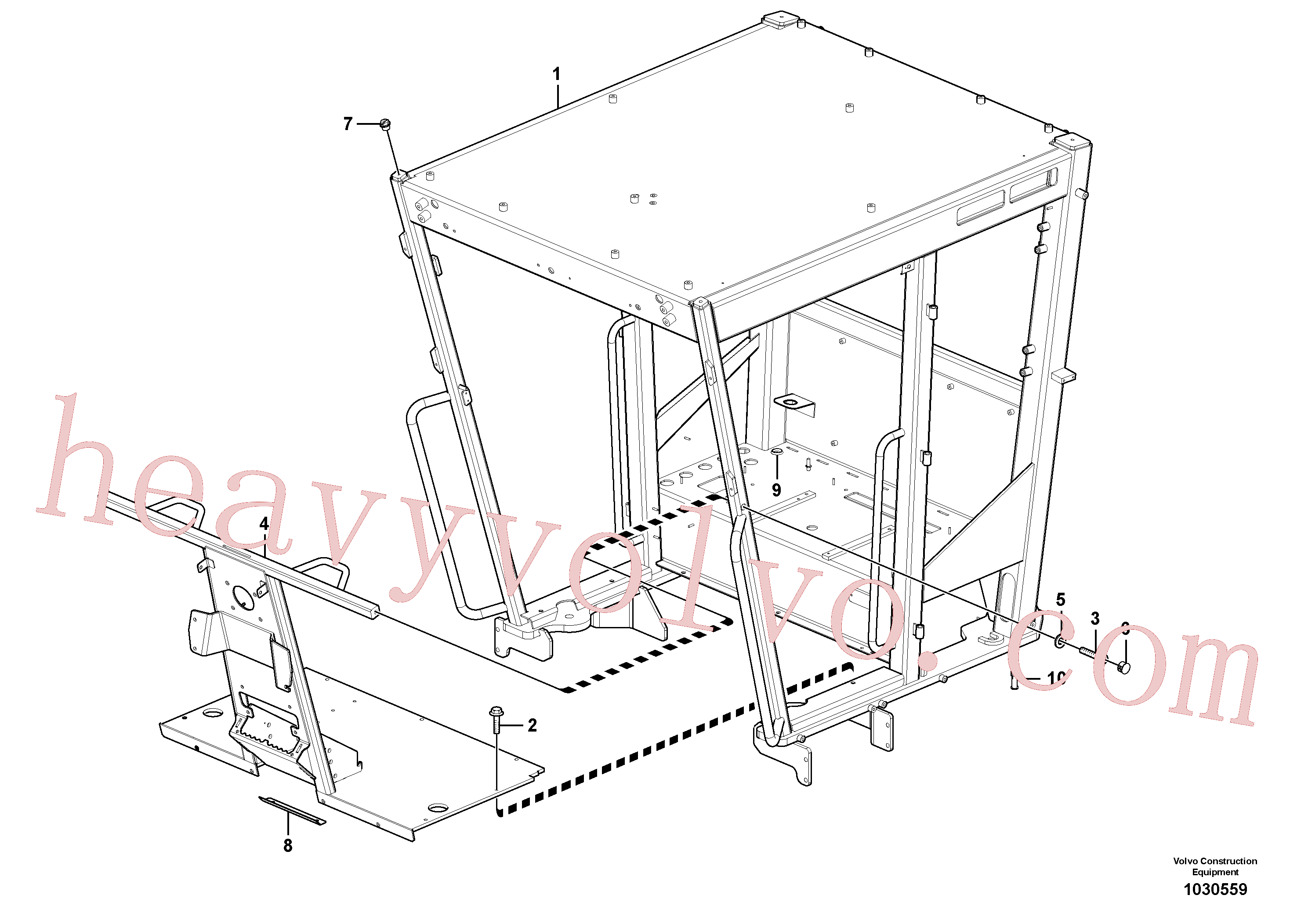 VOE13944938 for Volvo Cab body(1030559 assembly)