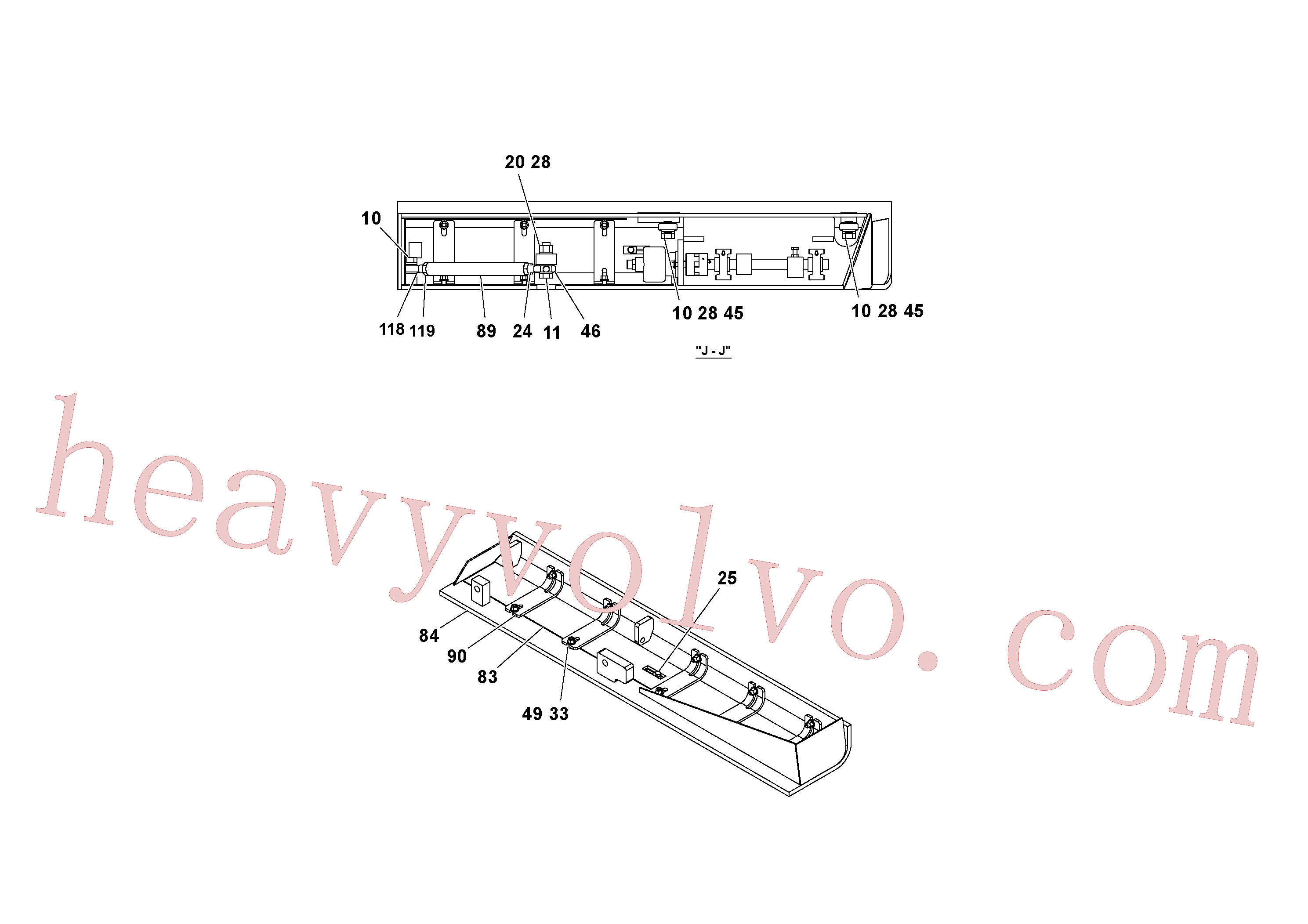 RM20313581 for Volvo 4 Extension Asssembly(1036906 assembly)