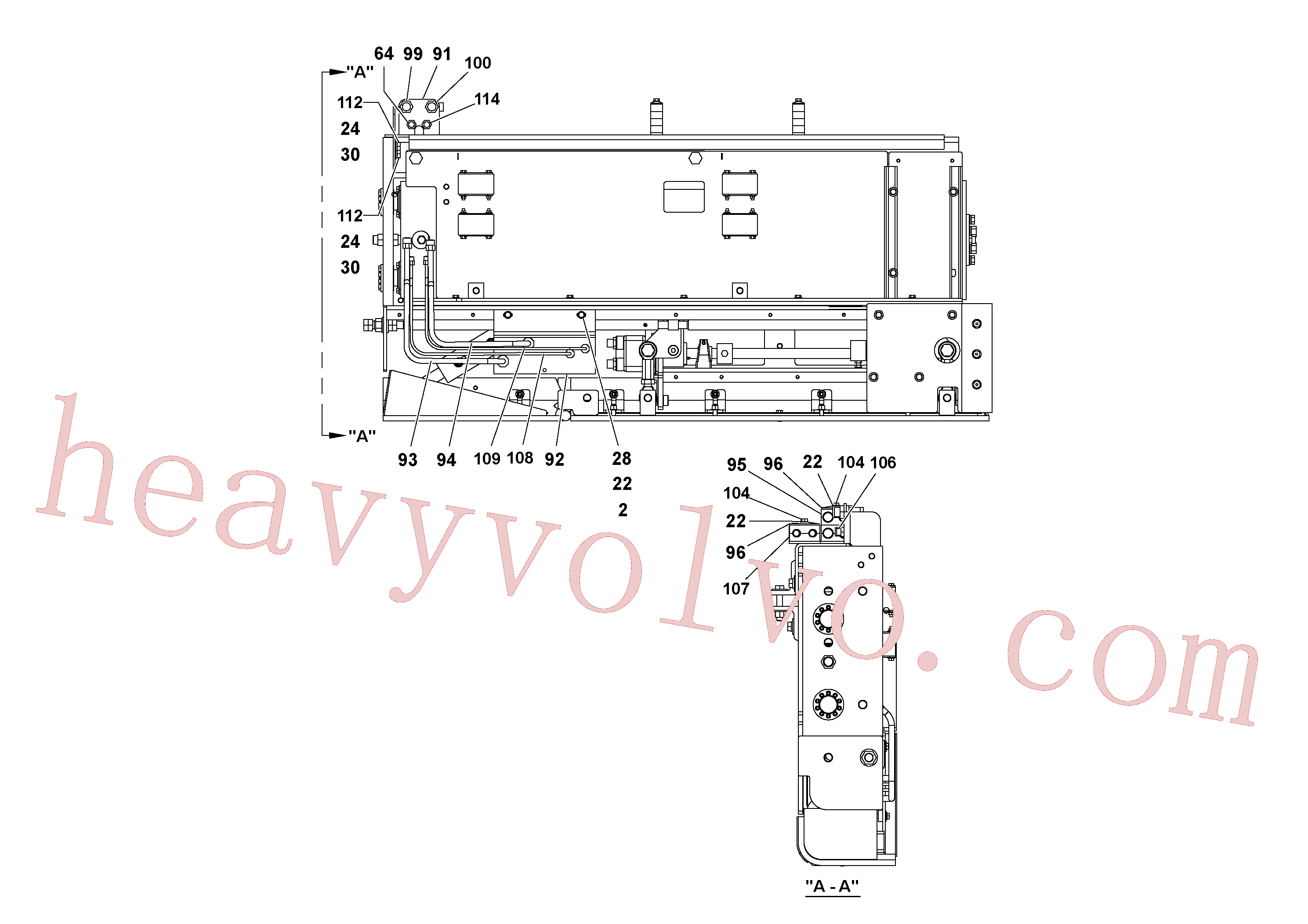 RM20188645 for Volvo 5 Extension Assembly(1036981 assembly)