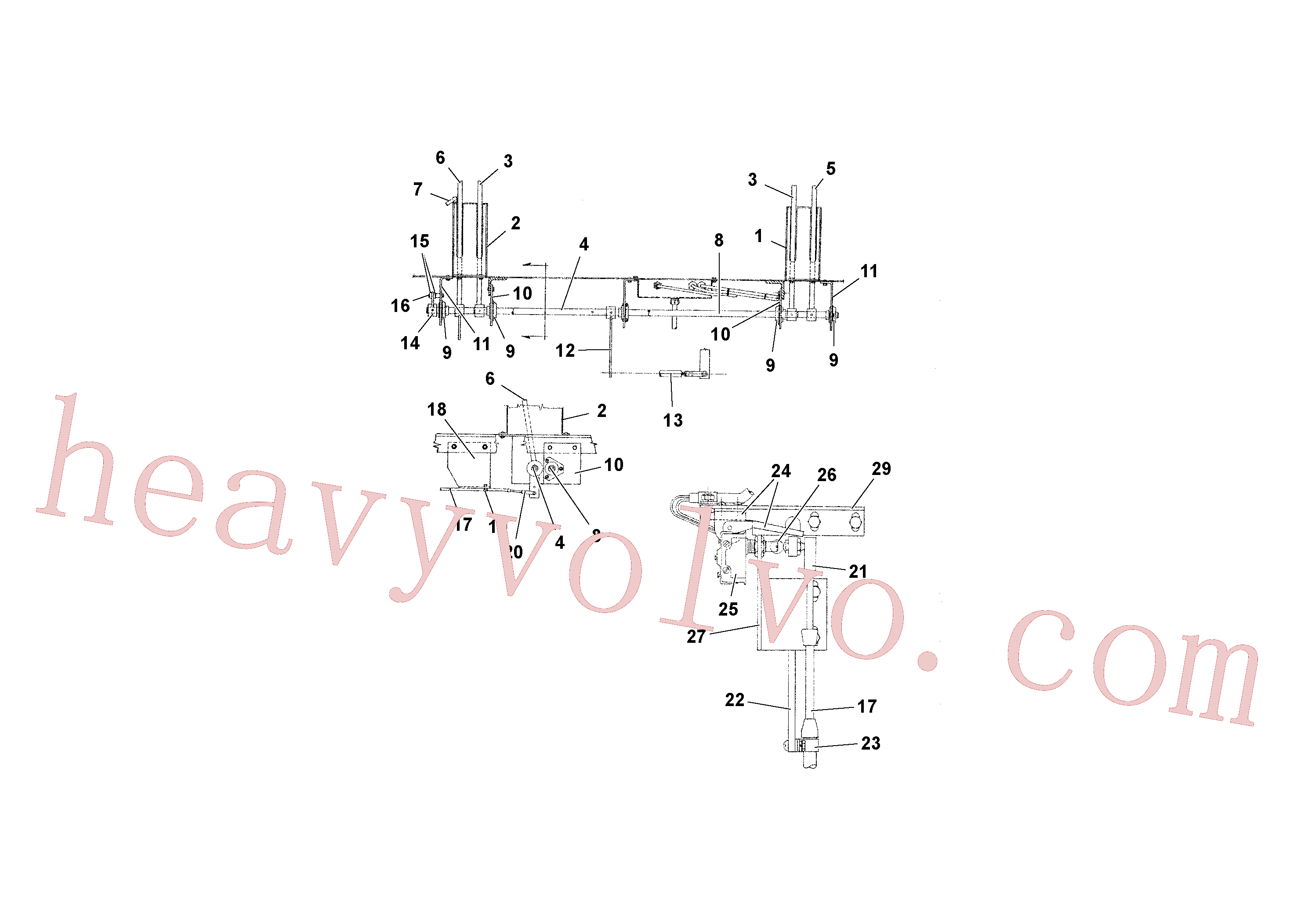 RM13805866 for Volvo Travel and Conveyor Controls(1039296 assembly)