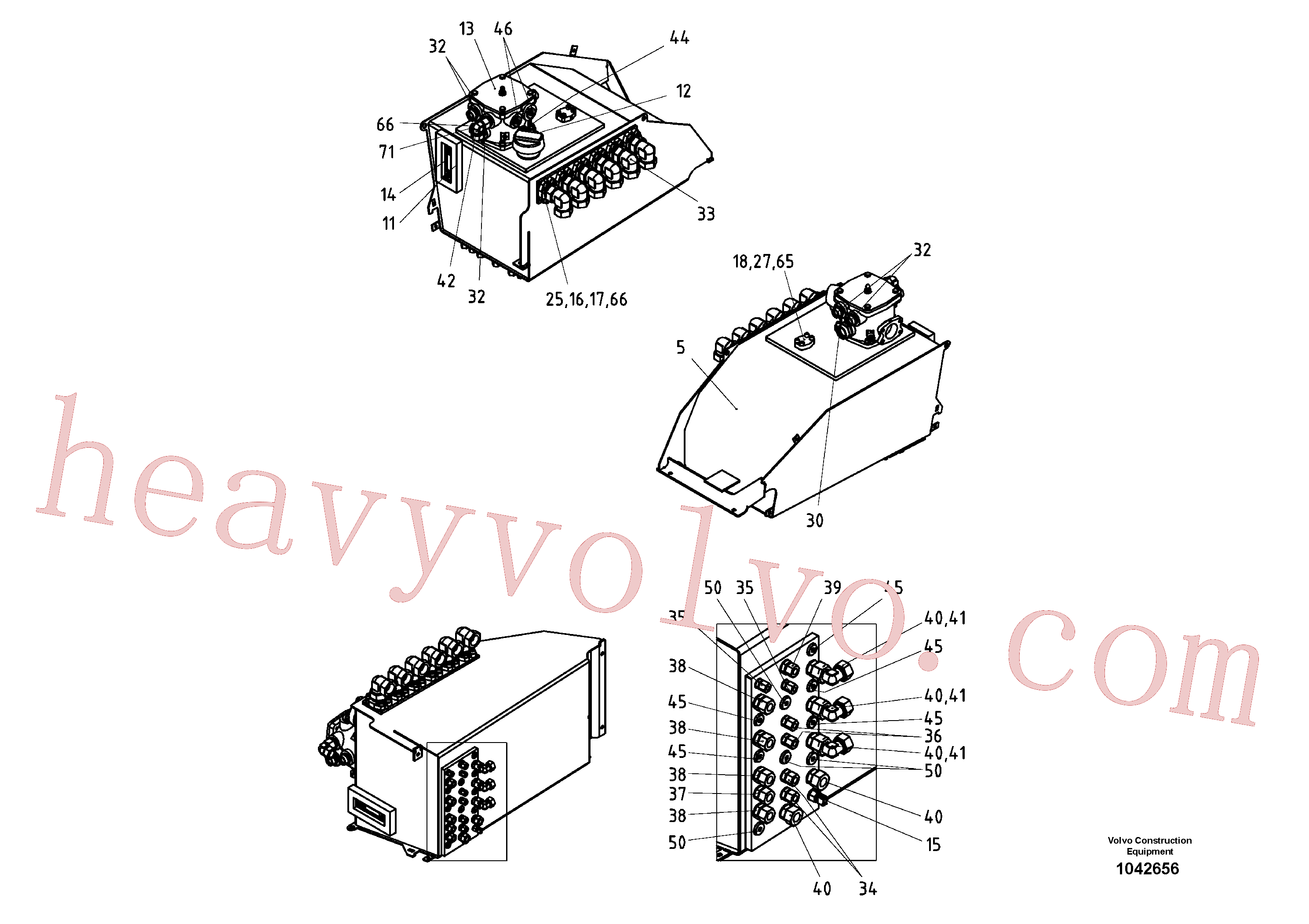 RM58900960 for Volvo Oil tank Pre-assembled(1042656 assembly)