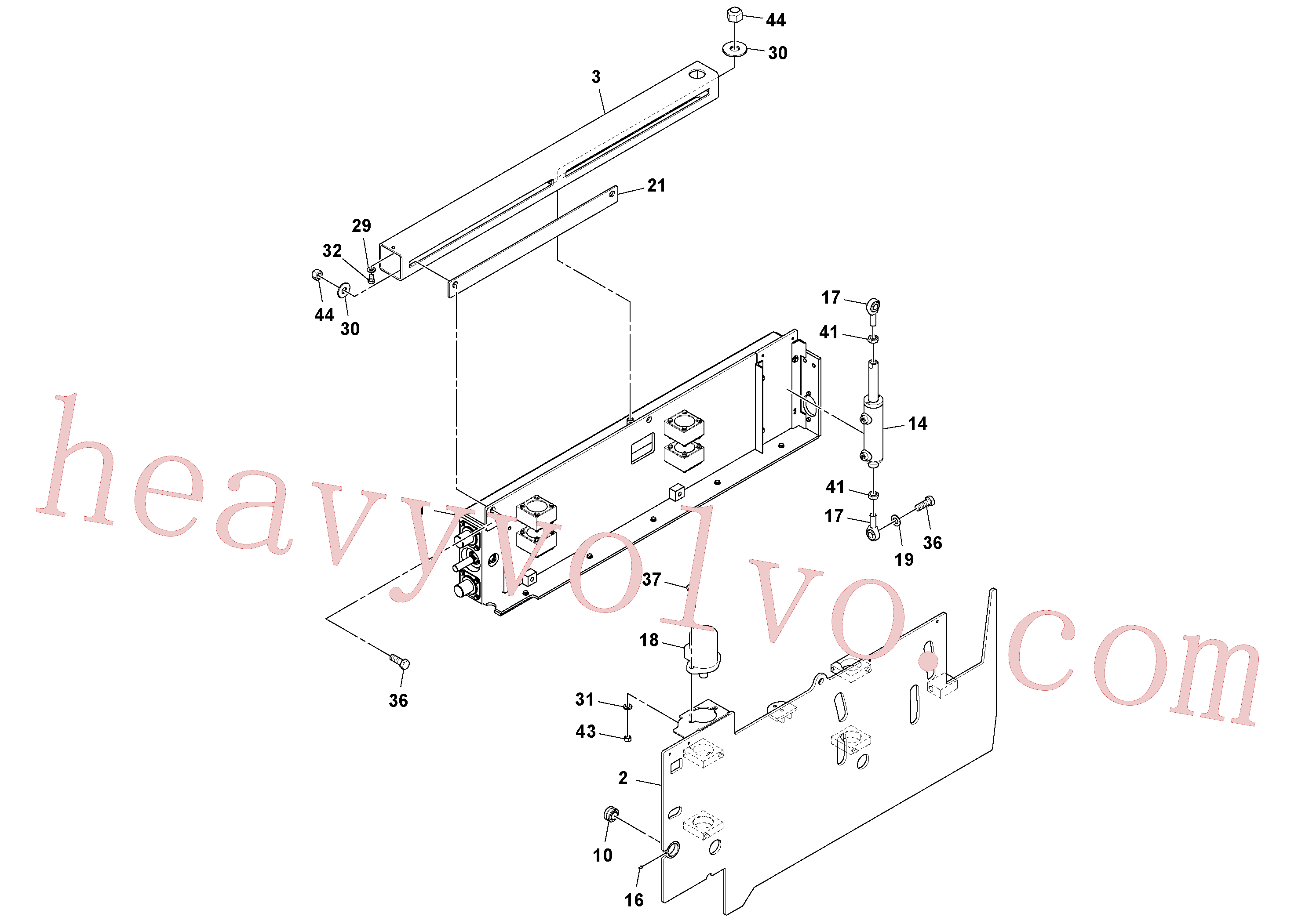 RM20930939 for Volvo Extension Assembly(1045975 assembly)