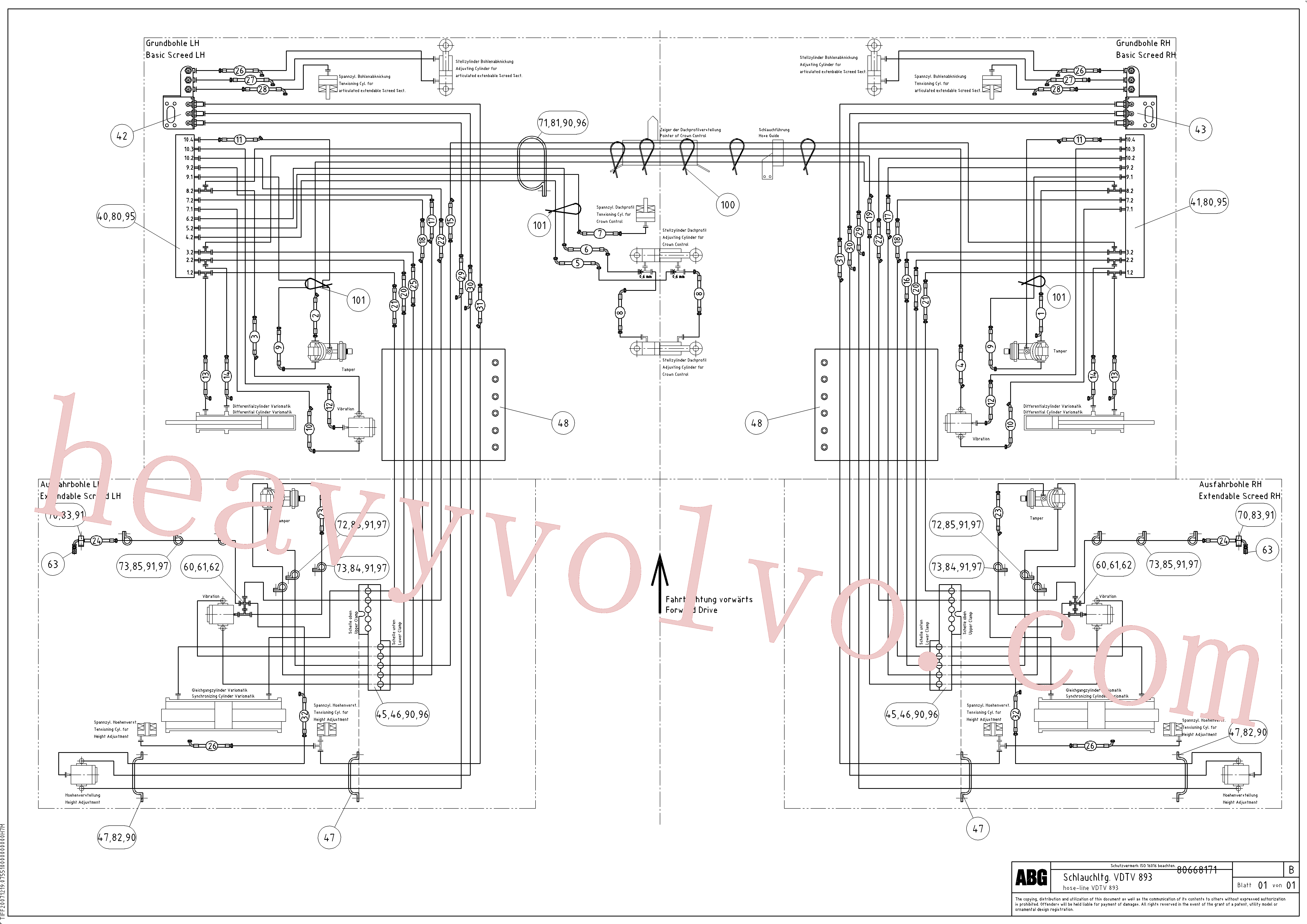 RM14324248 for Volvo Hose lines from connection block(1047051 assembly)