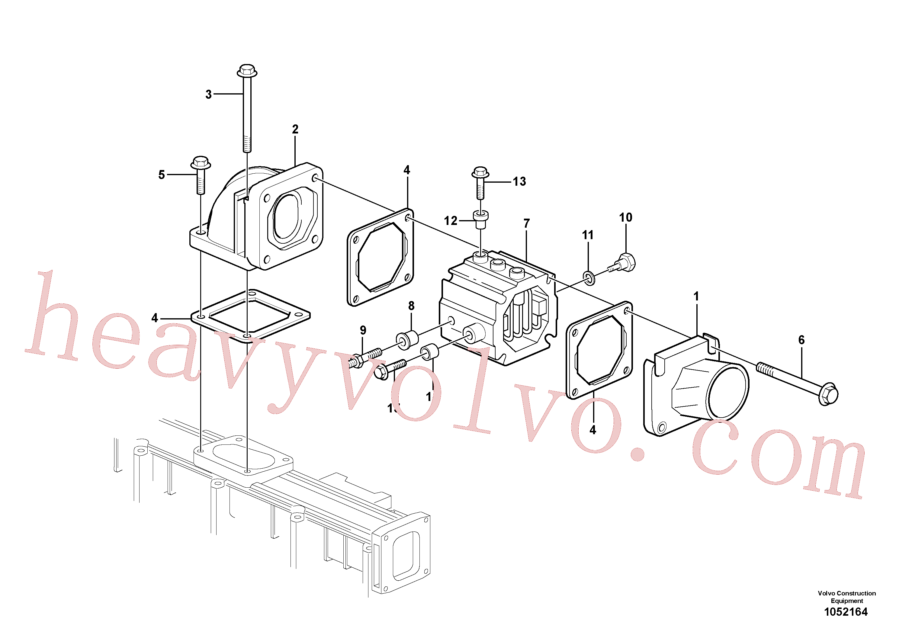 VOE13949578 for Volvo Pre-heater(1052164 assembly)