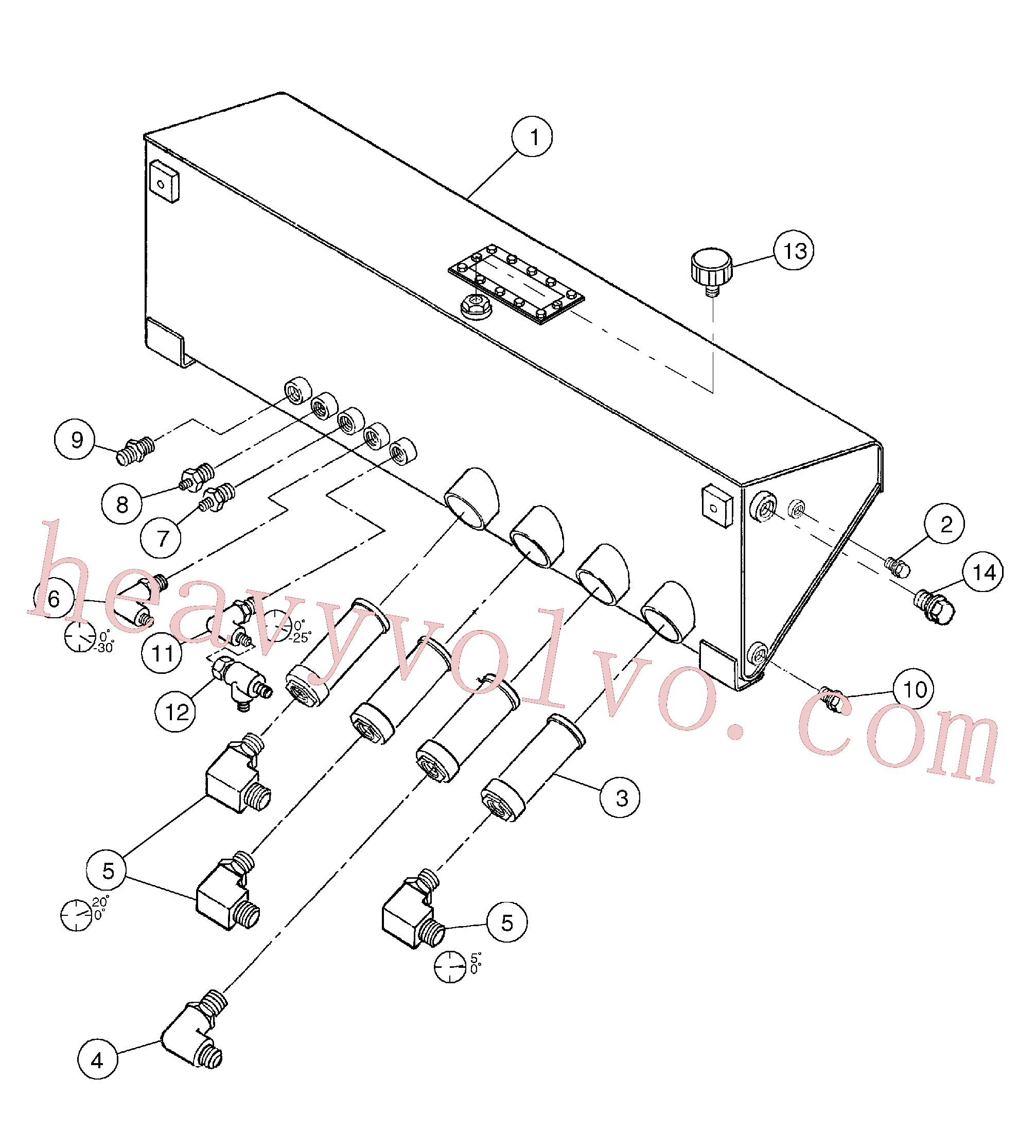 RM59991992 for Volvo Hydraulic Tank Assembly(1055866 assembly)