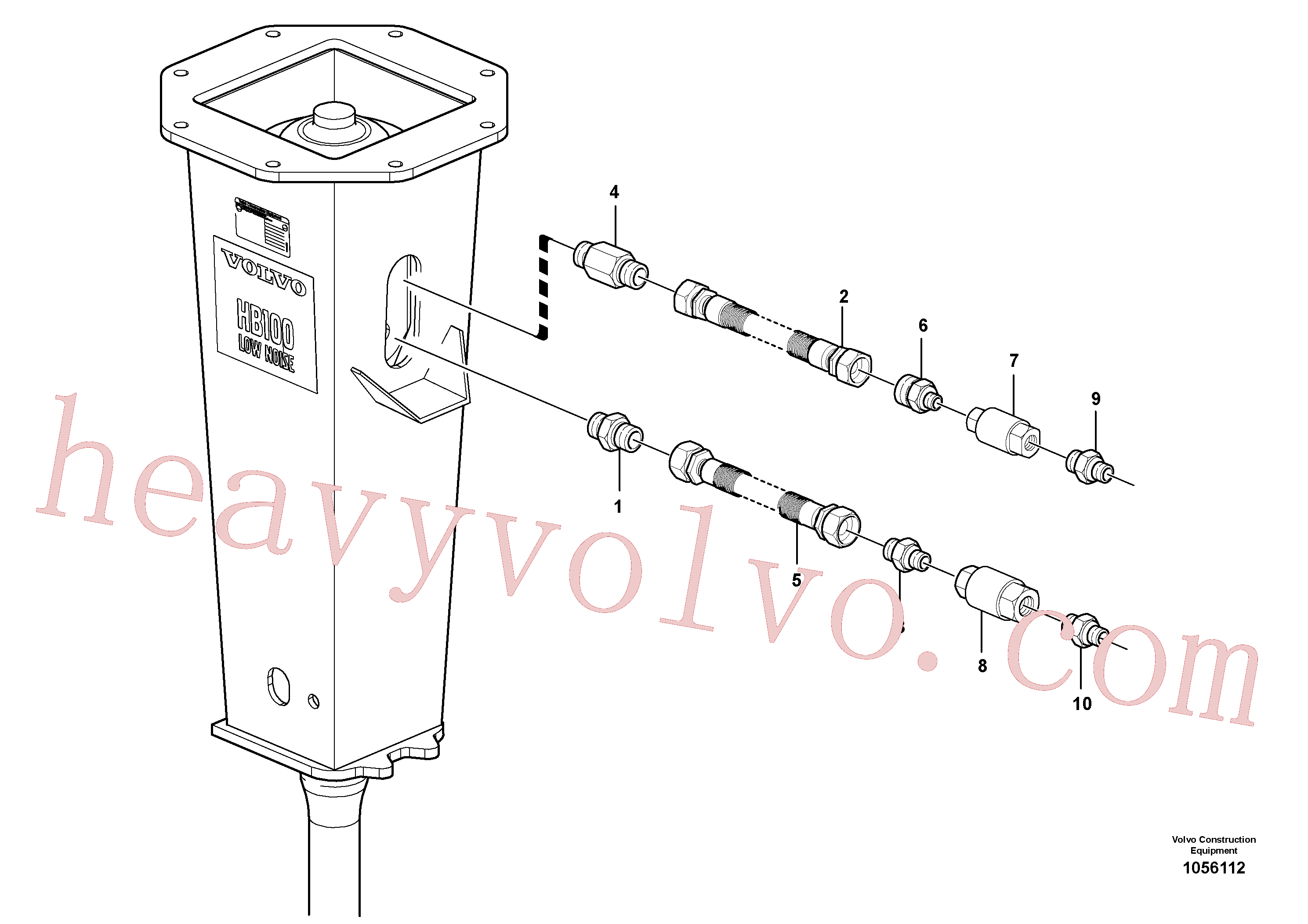 PJ7416963 for Volvo Hammer(1056112 assembly)