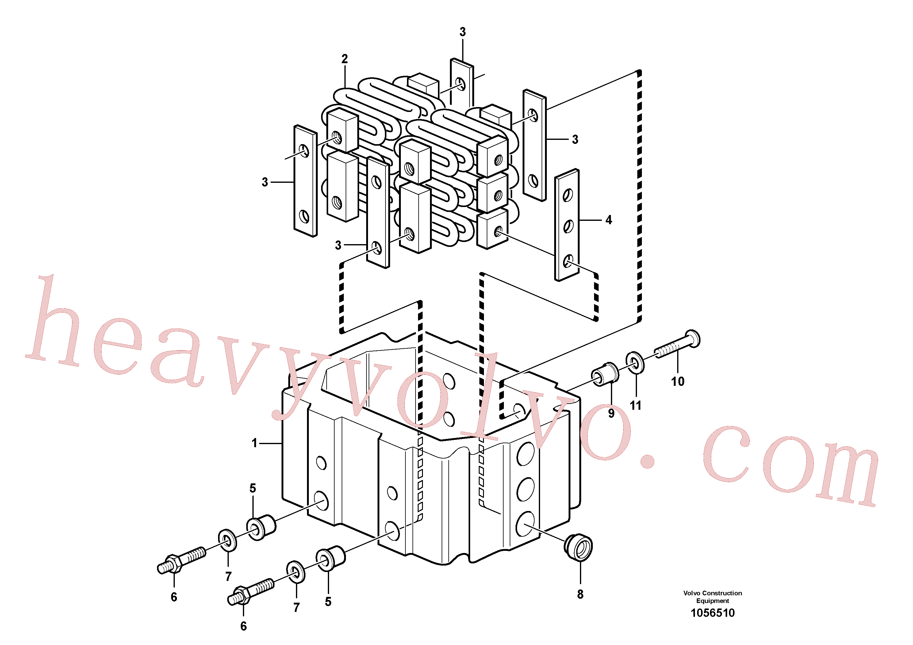 VOE192288 for Volvo Pre-heater(1056510 assembly)