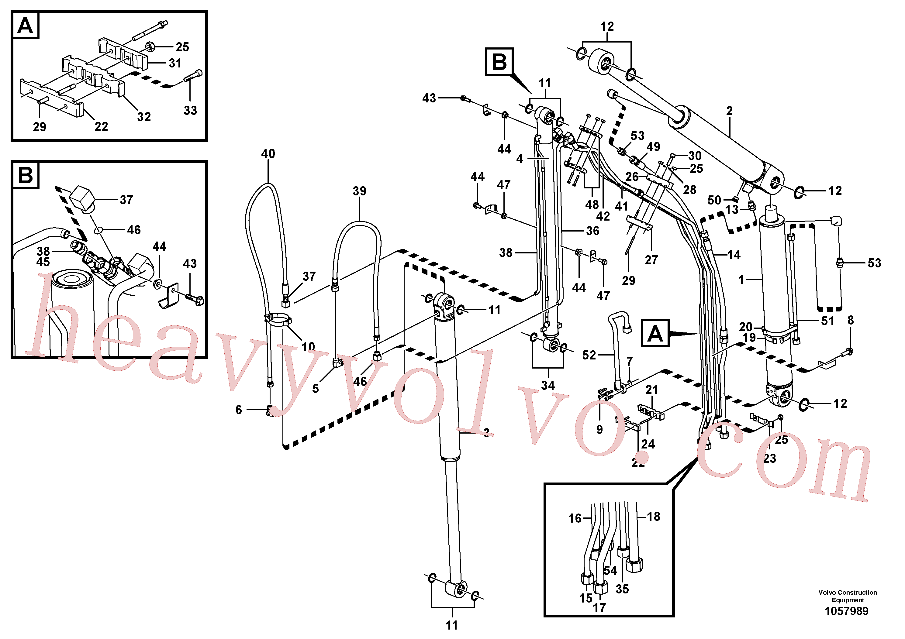 VOE11881048 for Volvo Hydraulic system, excavator(1057989 assembly)