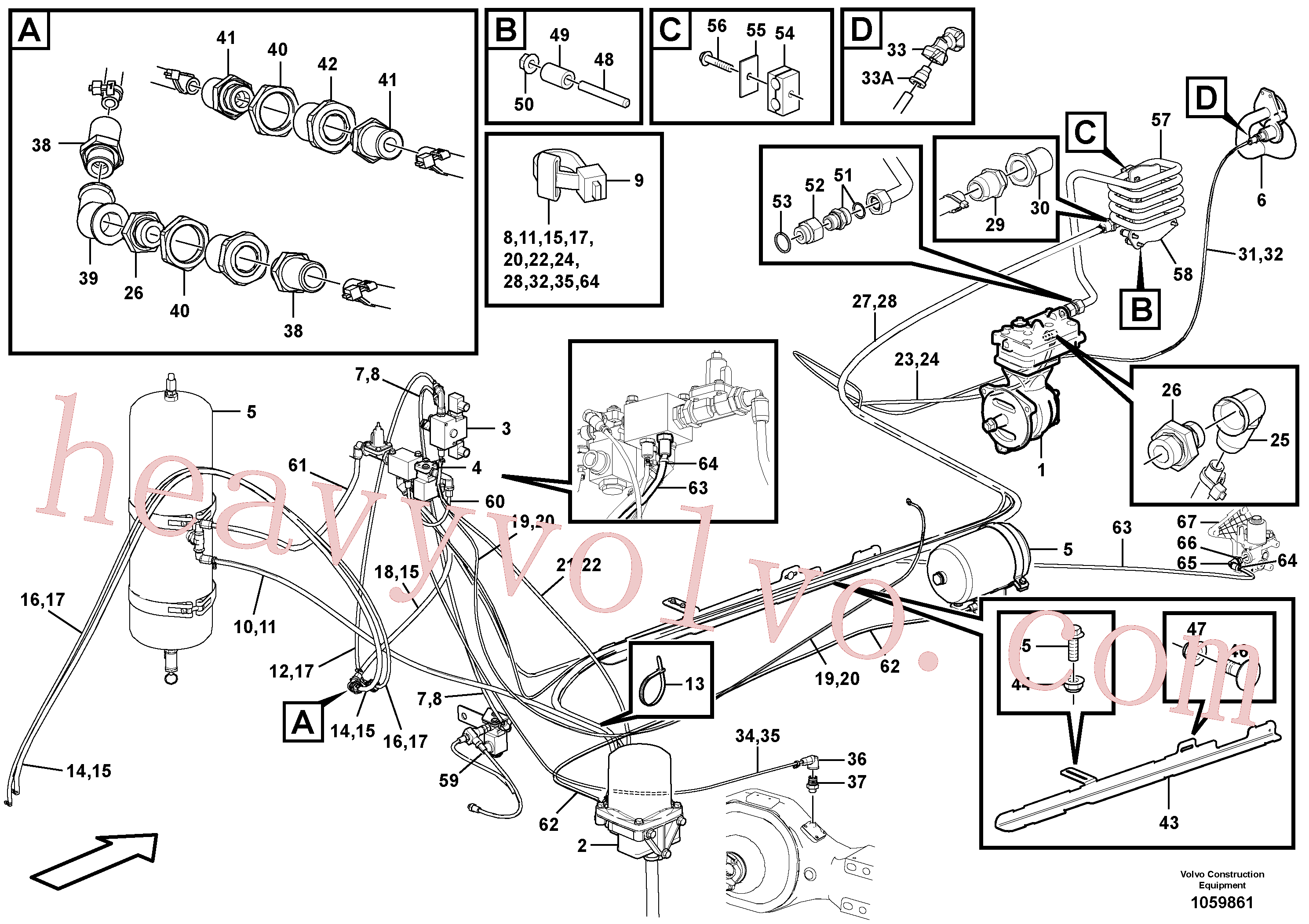 VOE11196166 for Volvo Feed lines(1059861 assembly)