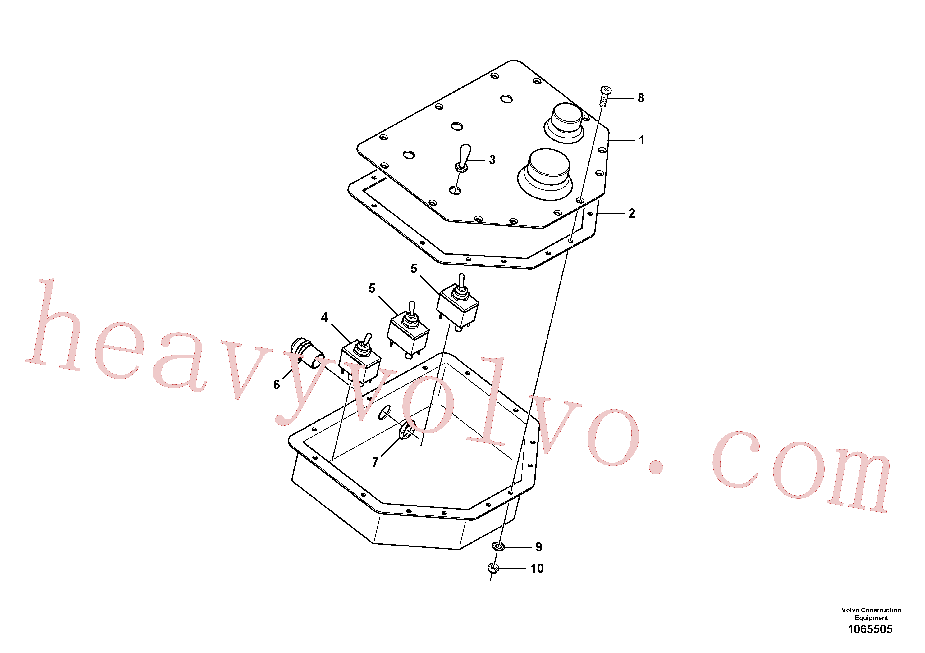 RM96752506 for Volvo Alternate Control Board(1065505 assembly)