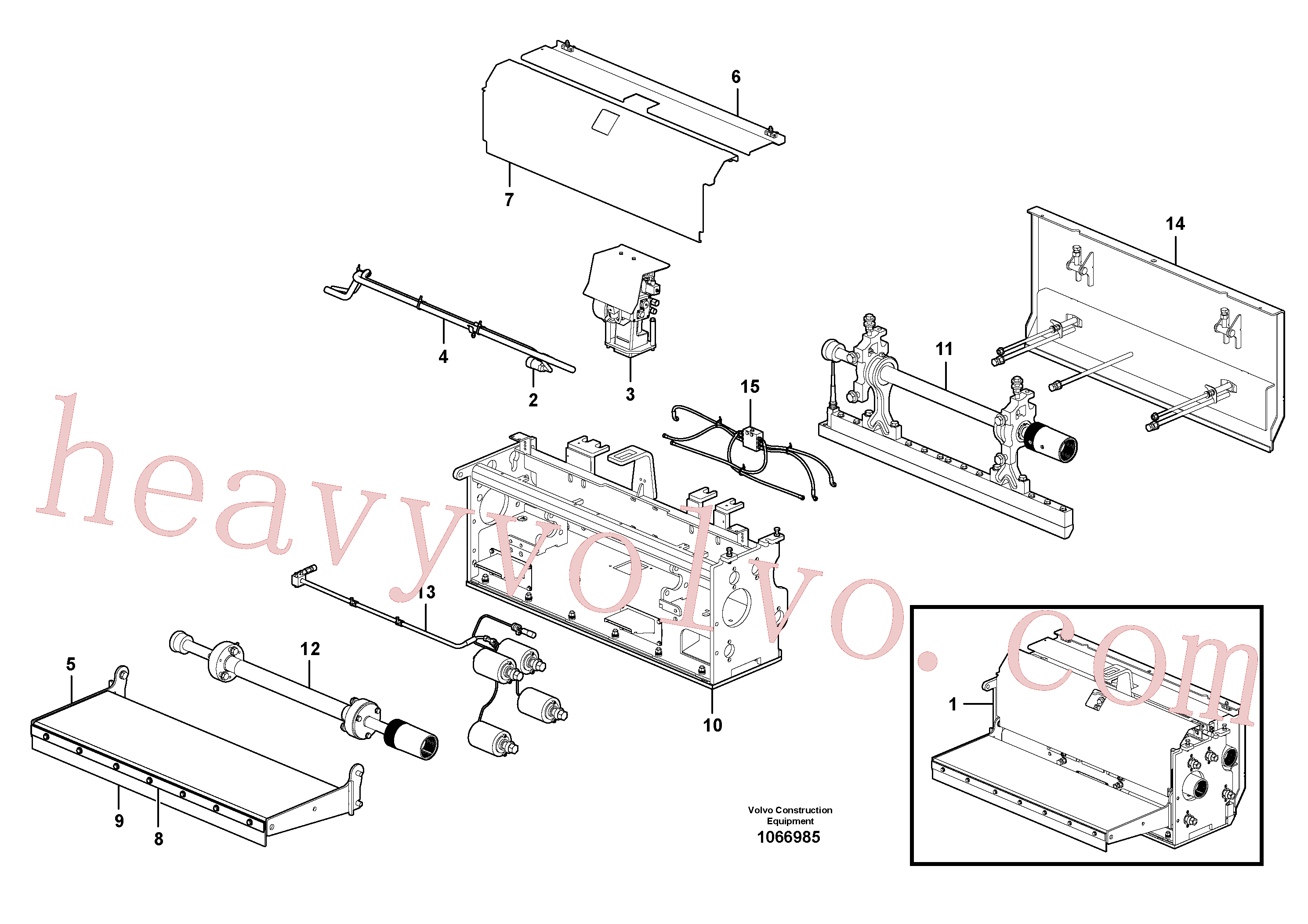 RM80868847 for Volvo Extension(1066985 assembly)