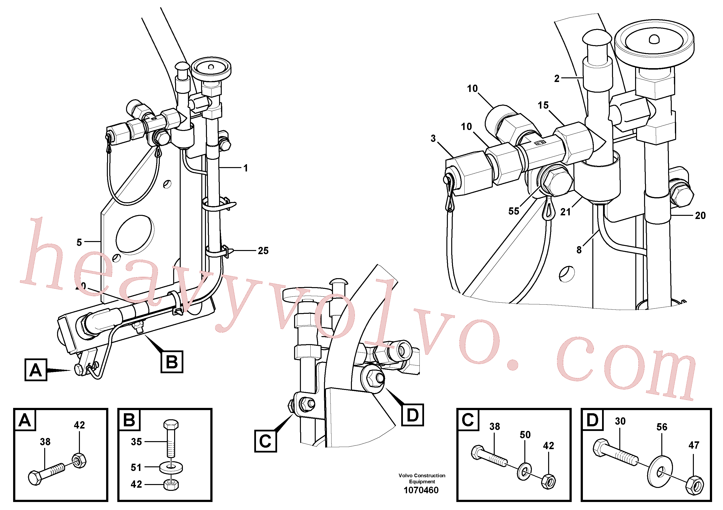 RM13966445 for Volvo Gas burner for extension(1070460 assembly)