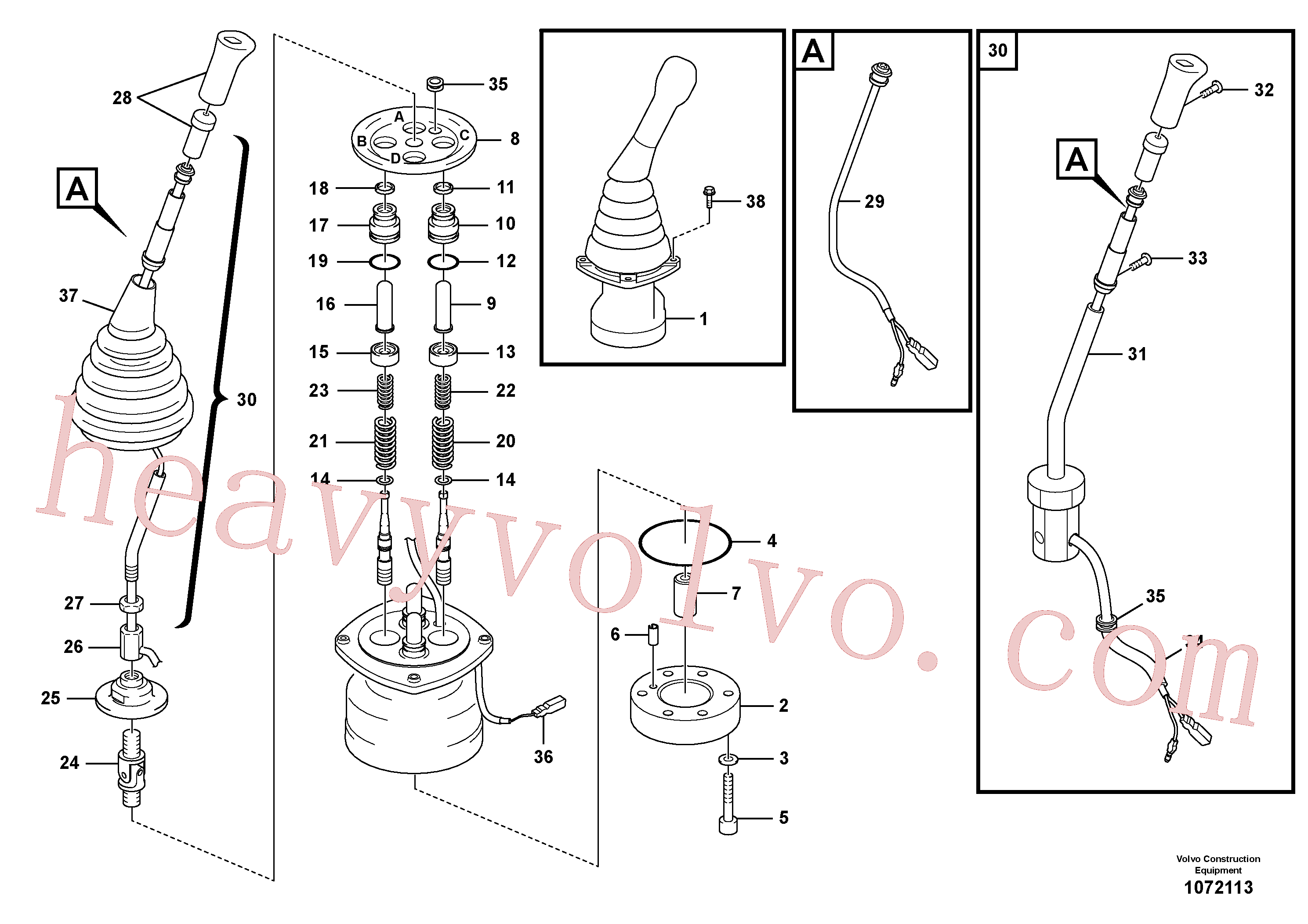 VOE14512873 for Volvo Servo system, remote control valve(1072113 assembly)