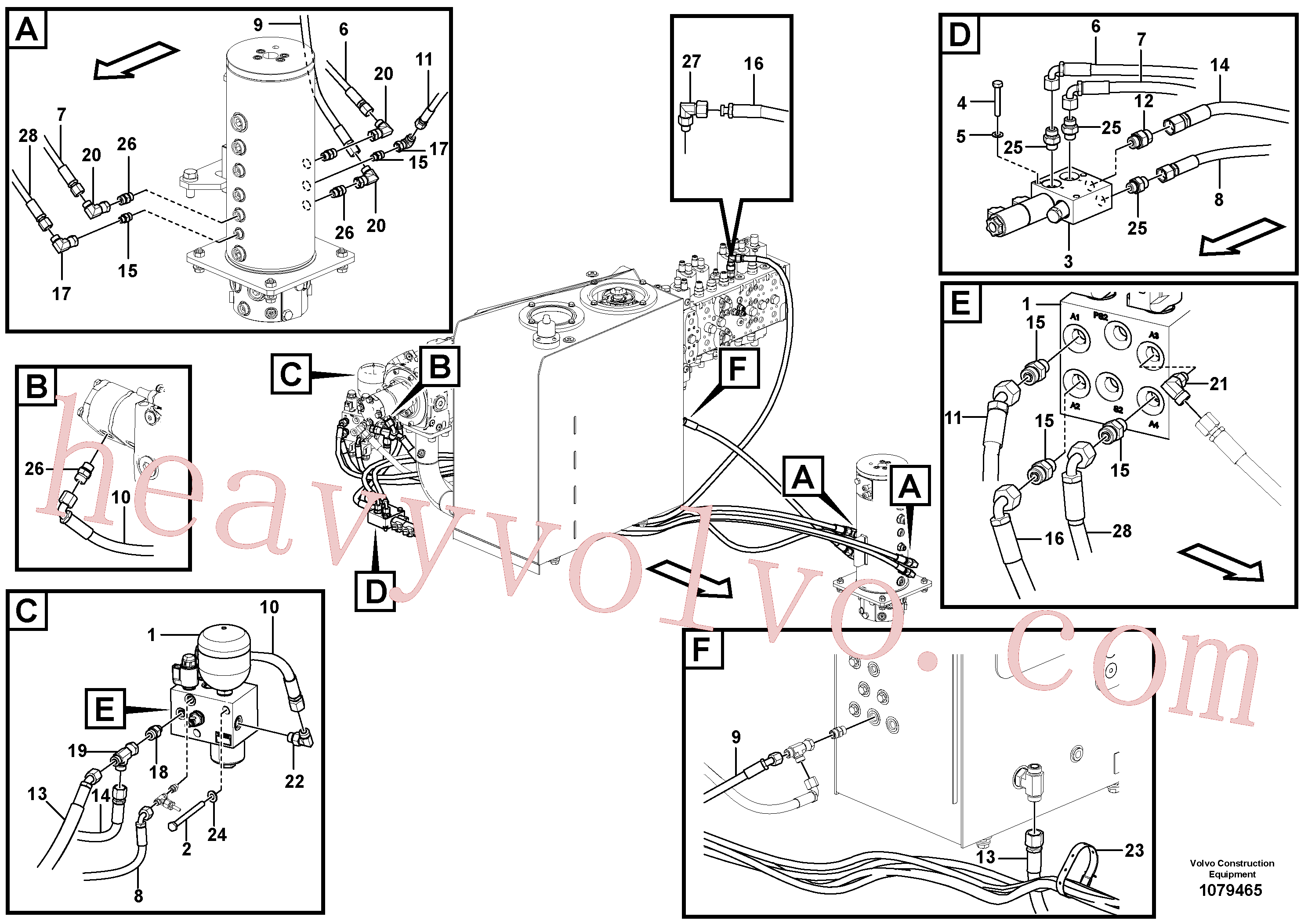 VOE983370 for Volvo Servo system, speed control(1079465 assembly)