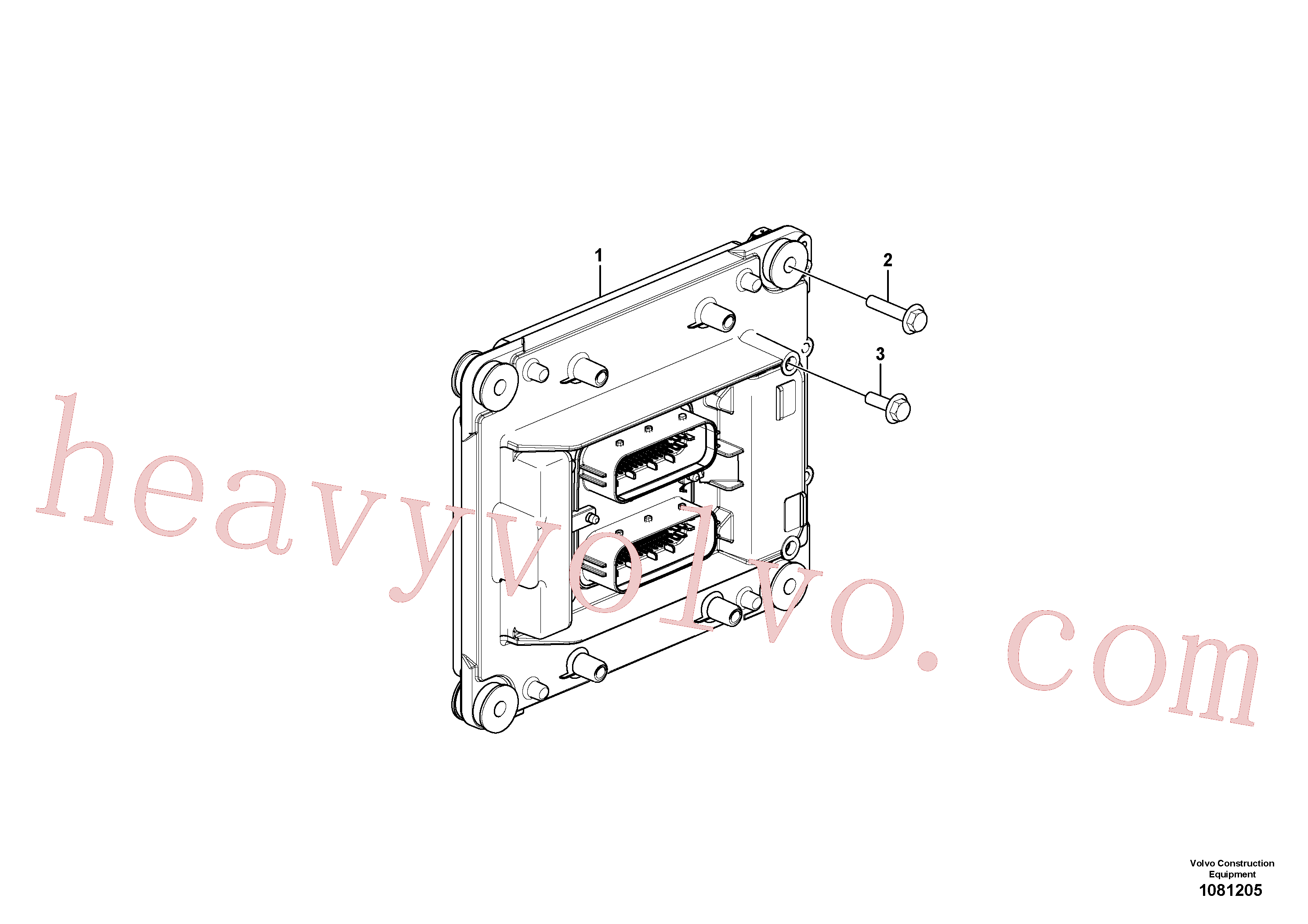 VOE969986 for Volvo Engine ECU(1081205 assembly)