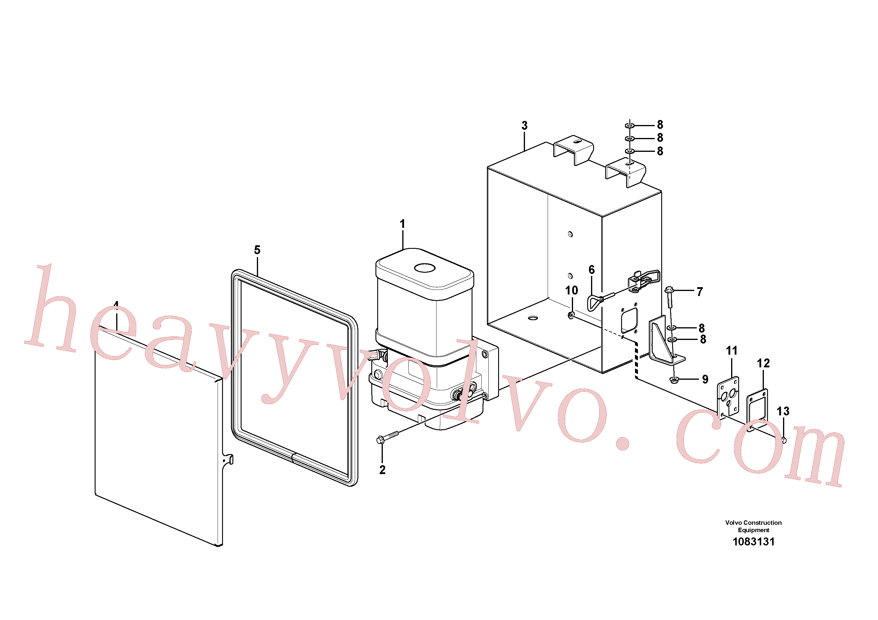 VOE16808081 for Volvo Pump with fitting parts(1083131 assembly)