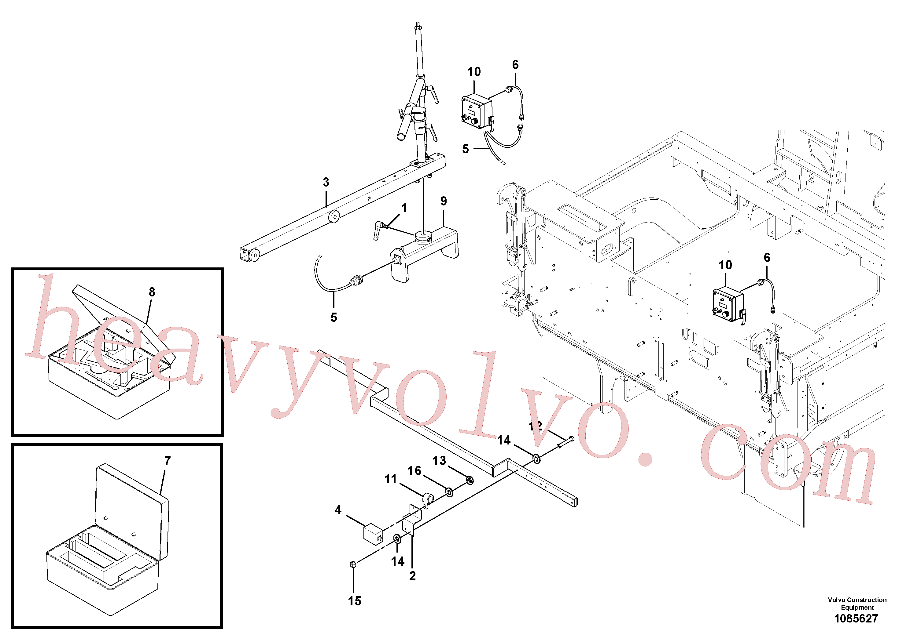 VOE13971065 for Volvo Blaw Kontrol Installation(1085627 assembly)