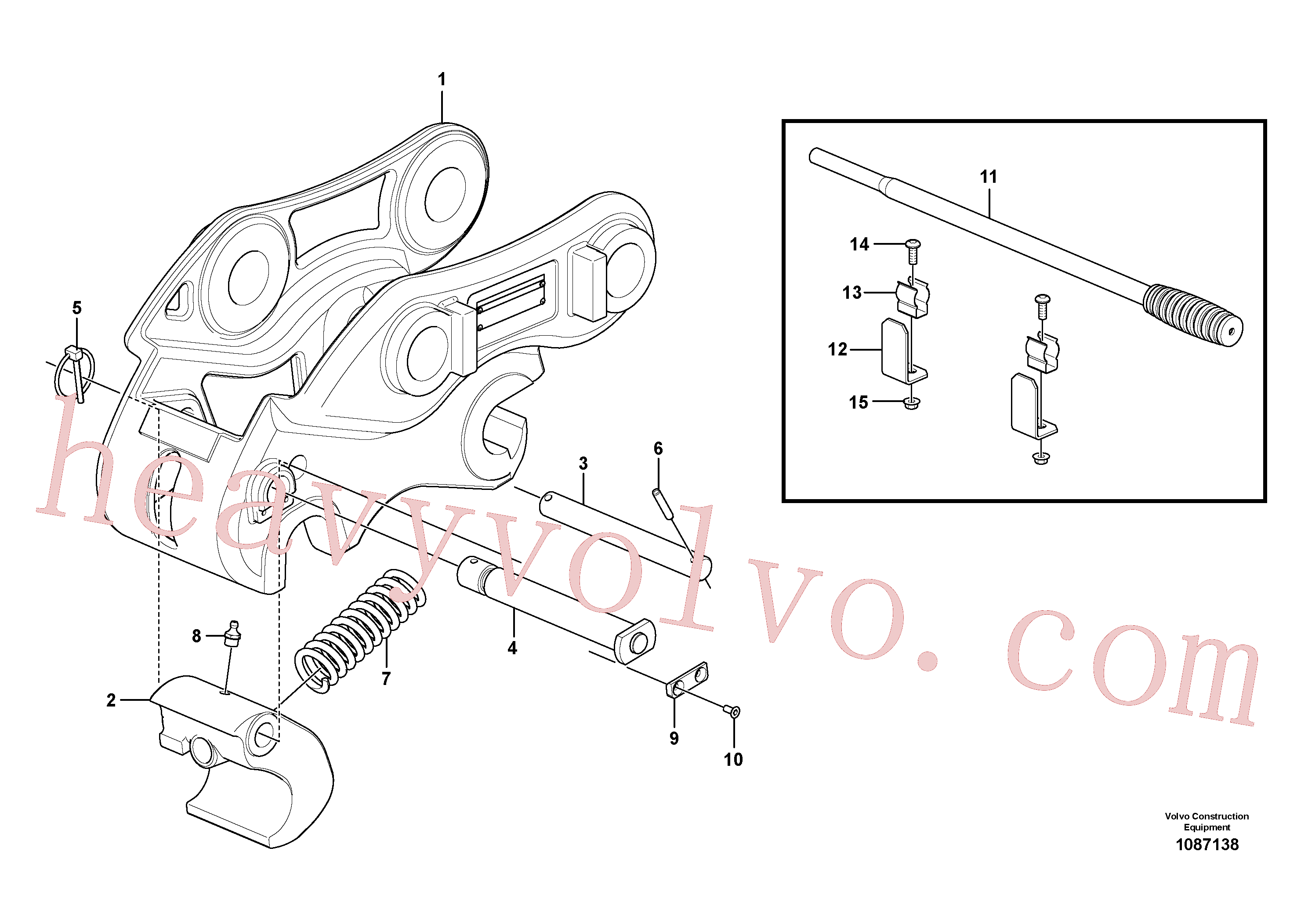 VOE15626808 for Volvo Quickfit, mechanical(1087138 assembly)