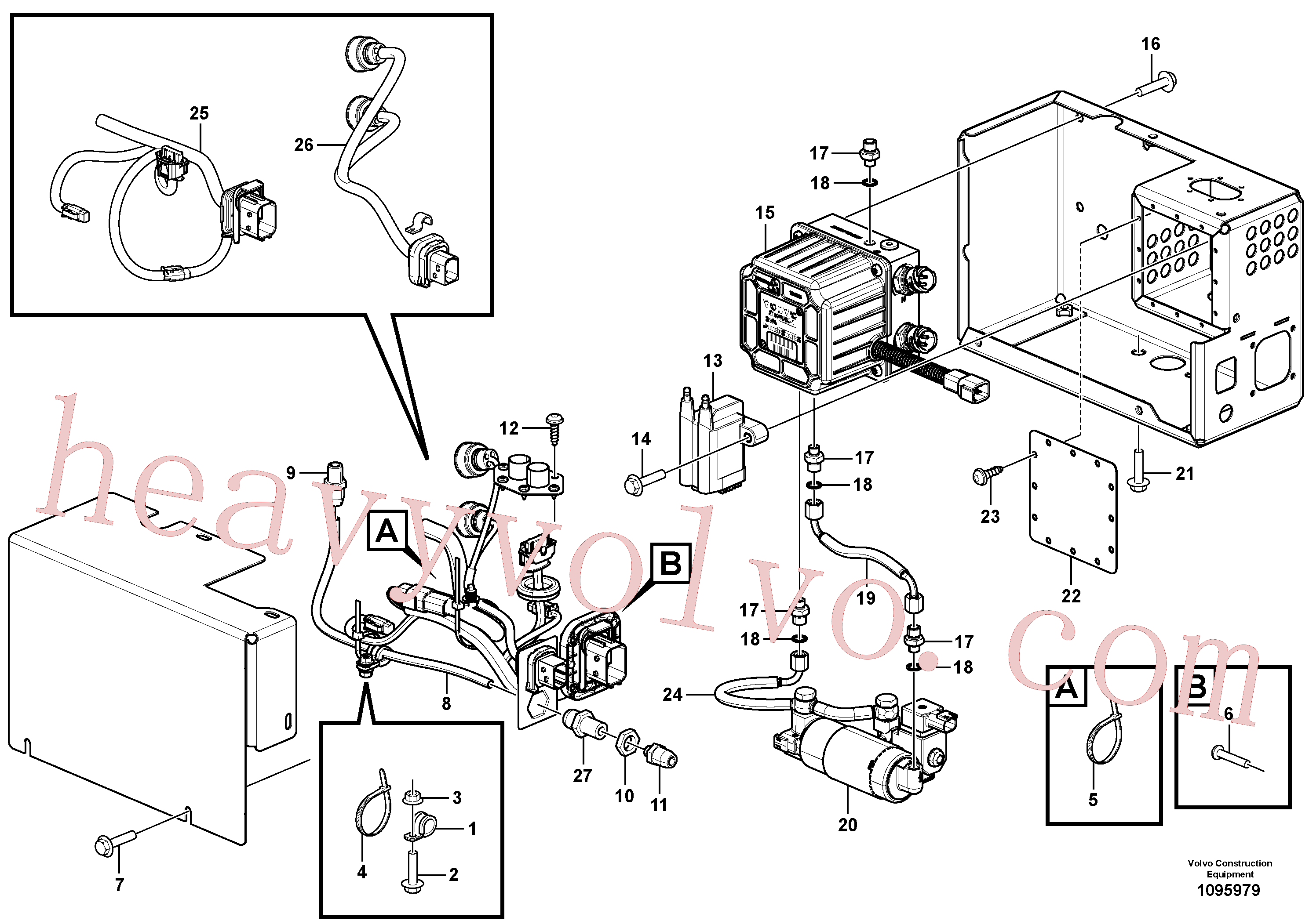 VOE948356 for Volvo Aftertreatment Support Unit(1095979 assembly)