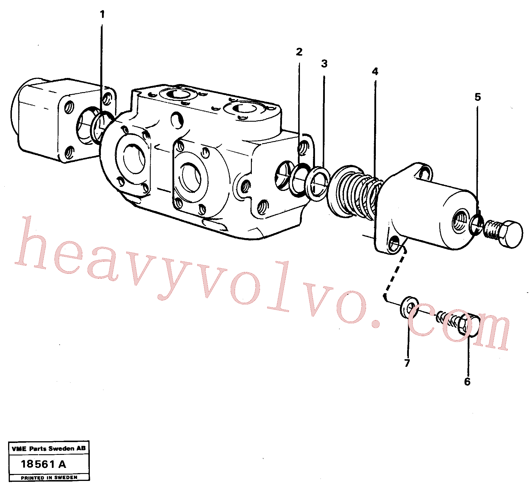 VOE6213636 for Volvo Valves(18561A assembly)