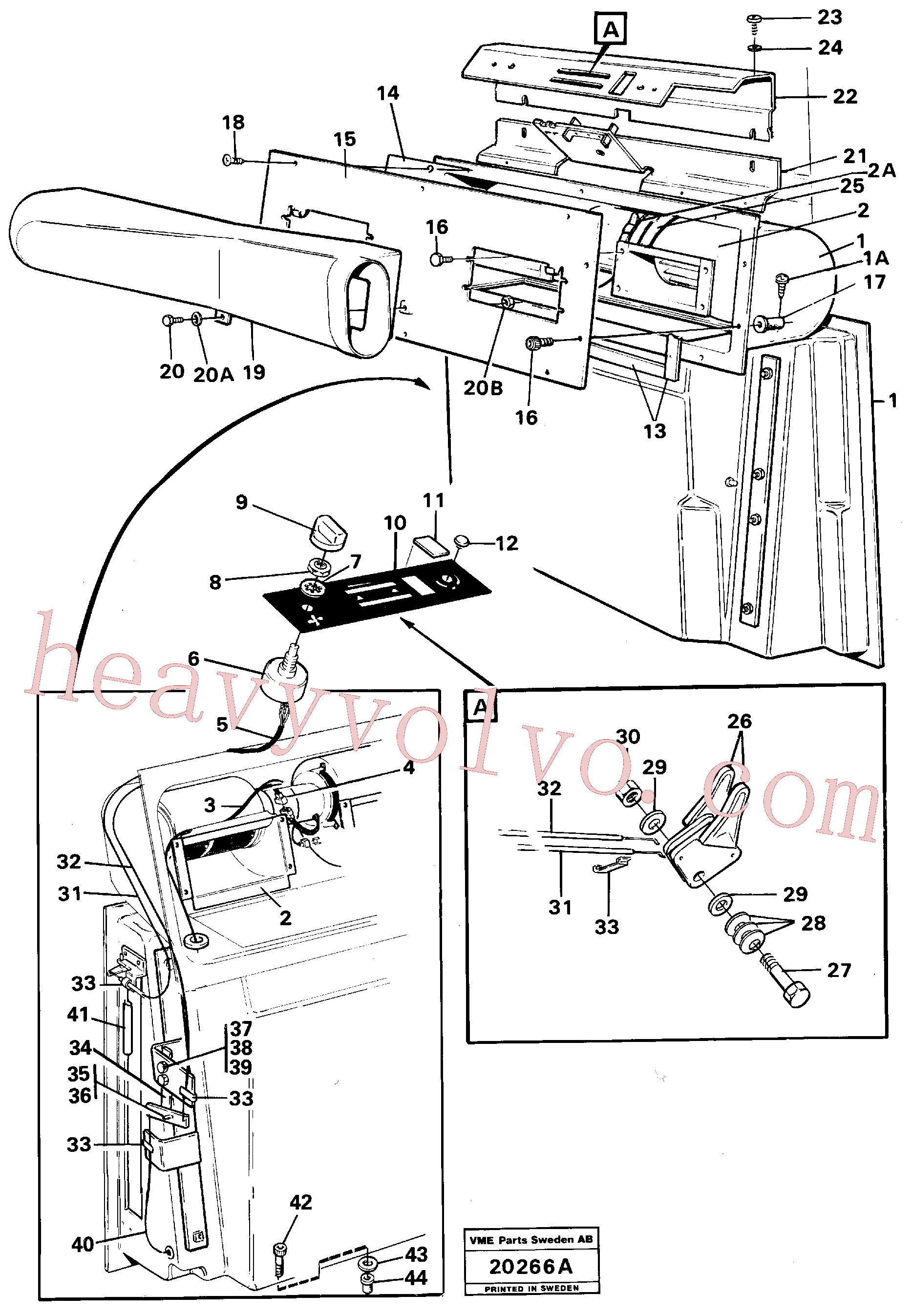 VOE955964 for Volvo Controls(20266A assembly)