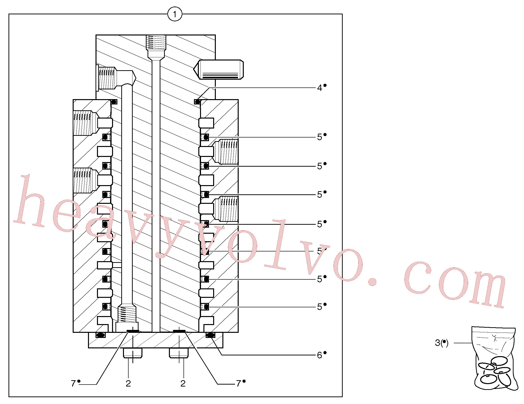 PJ7450482 for Volvo Swivel joint(443FZ1 assembly)