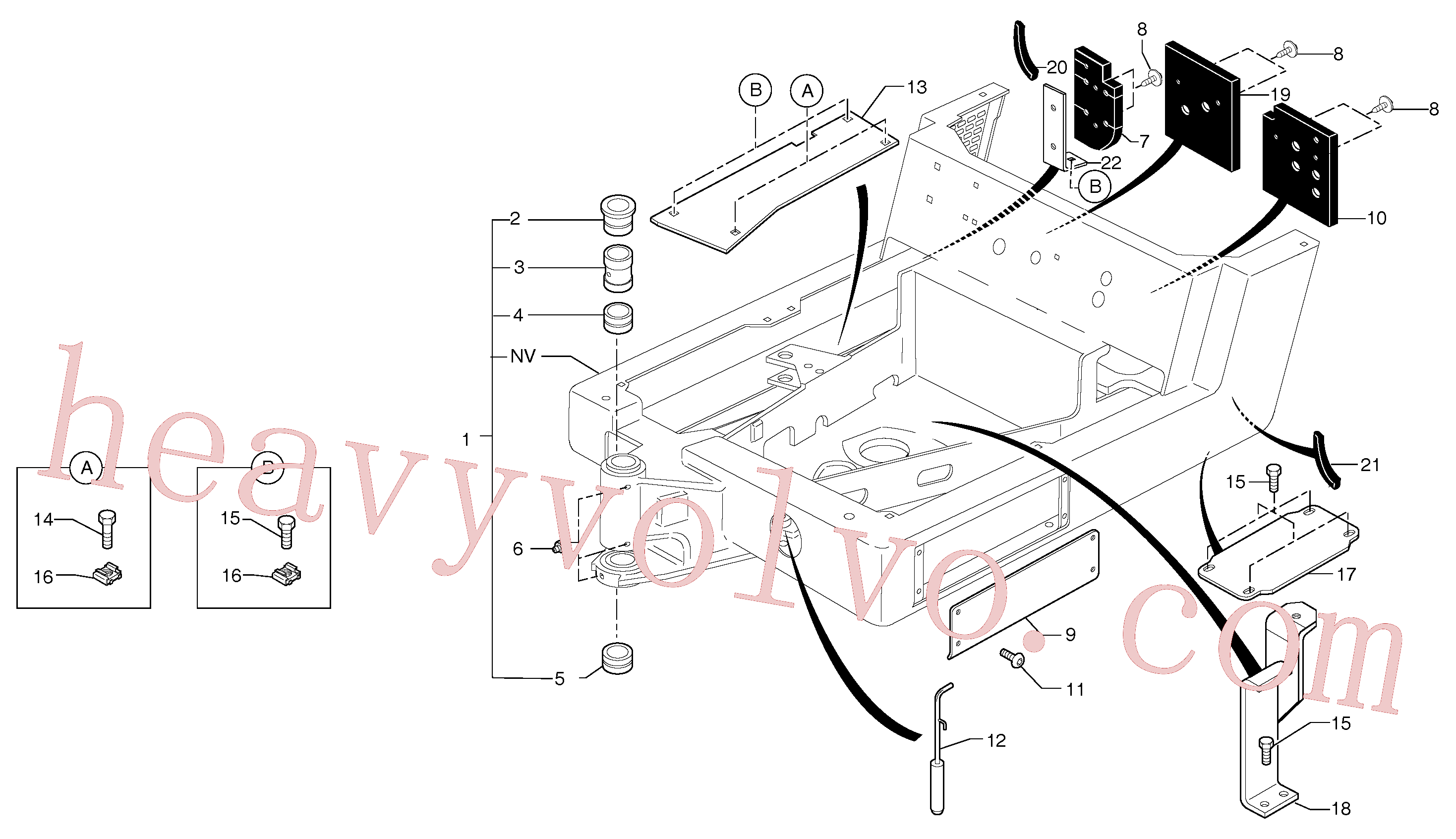 VOE11803383 for Volvo Platform(7185Z1 assembly)