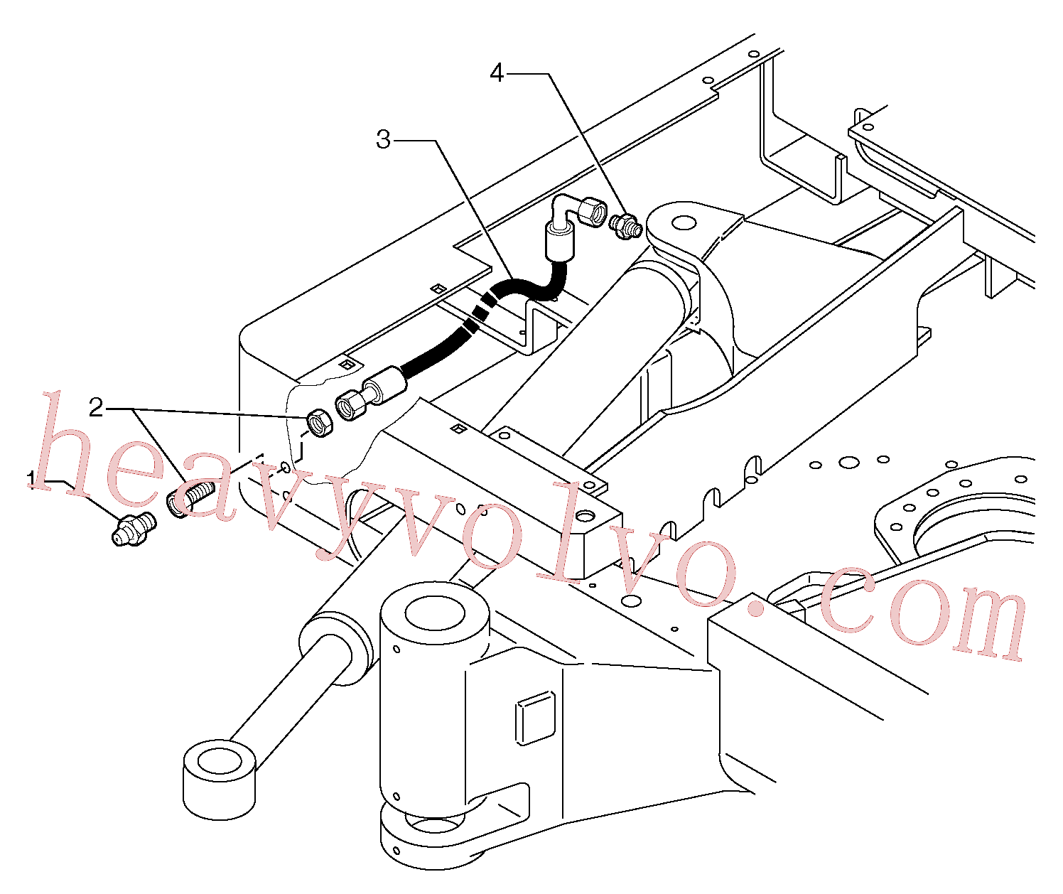 VOE11802392 for Volvo Lubrication(9716GZ1 assembly)