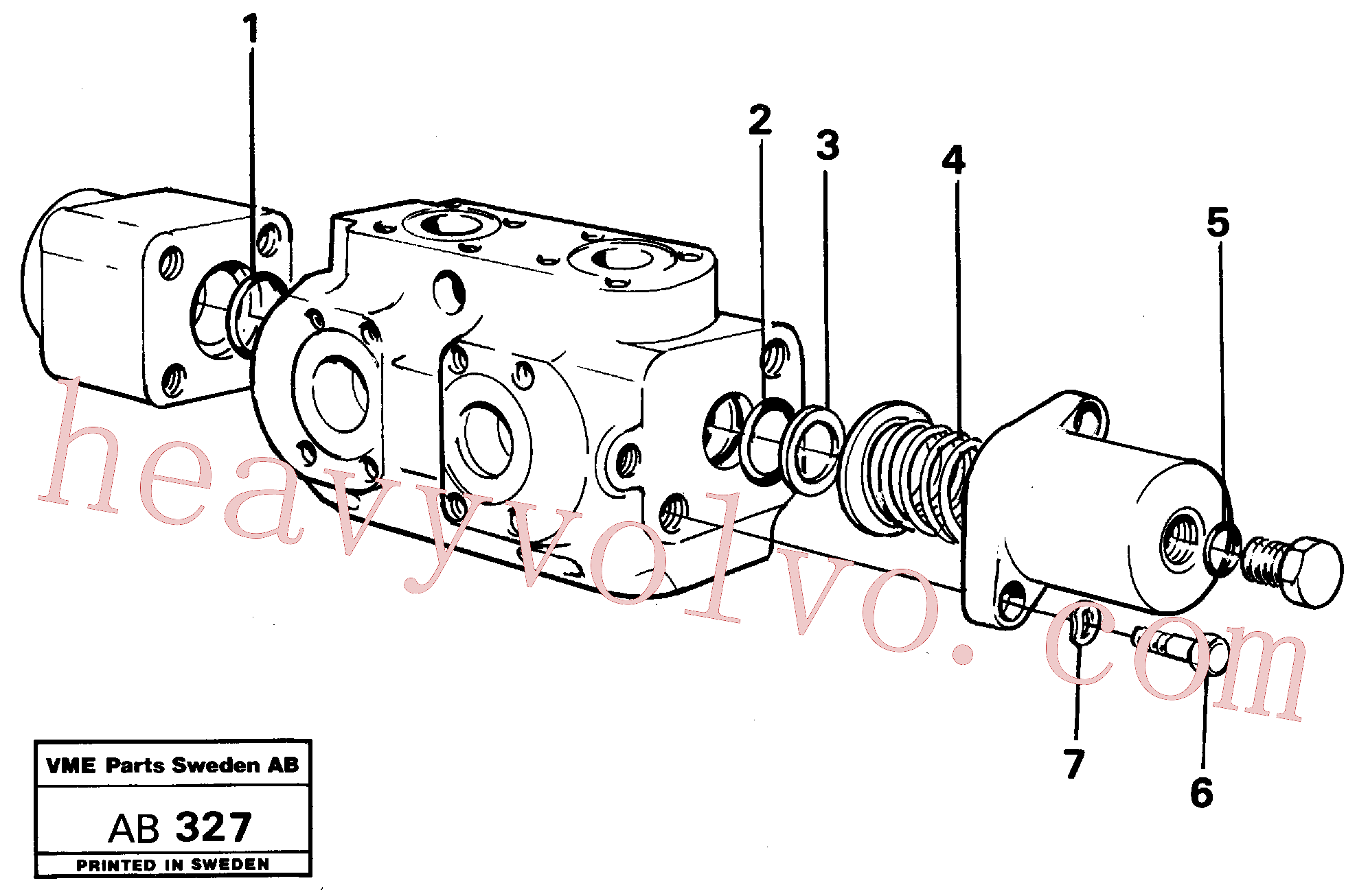 VOE6213636 for Volvo Valves(AB327 assembly)