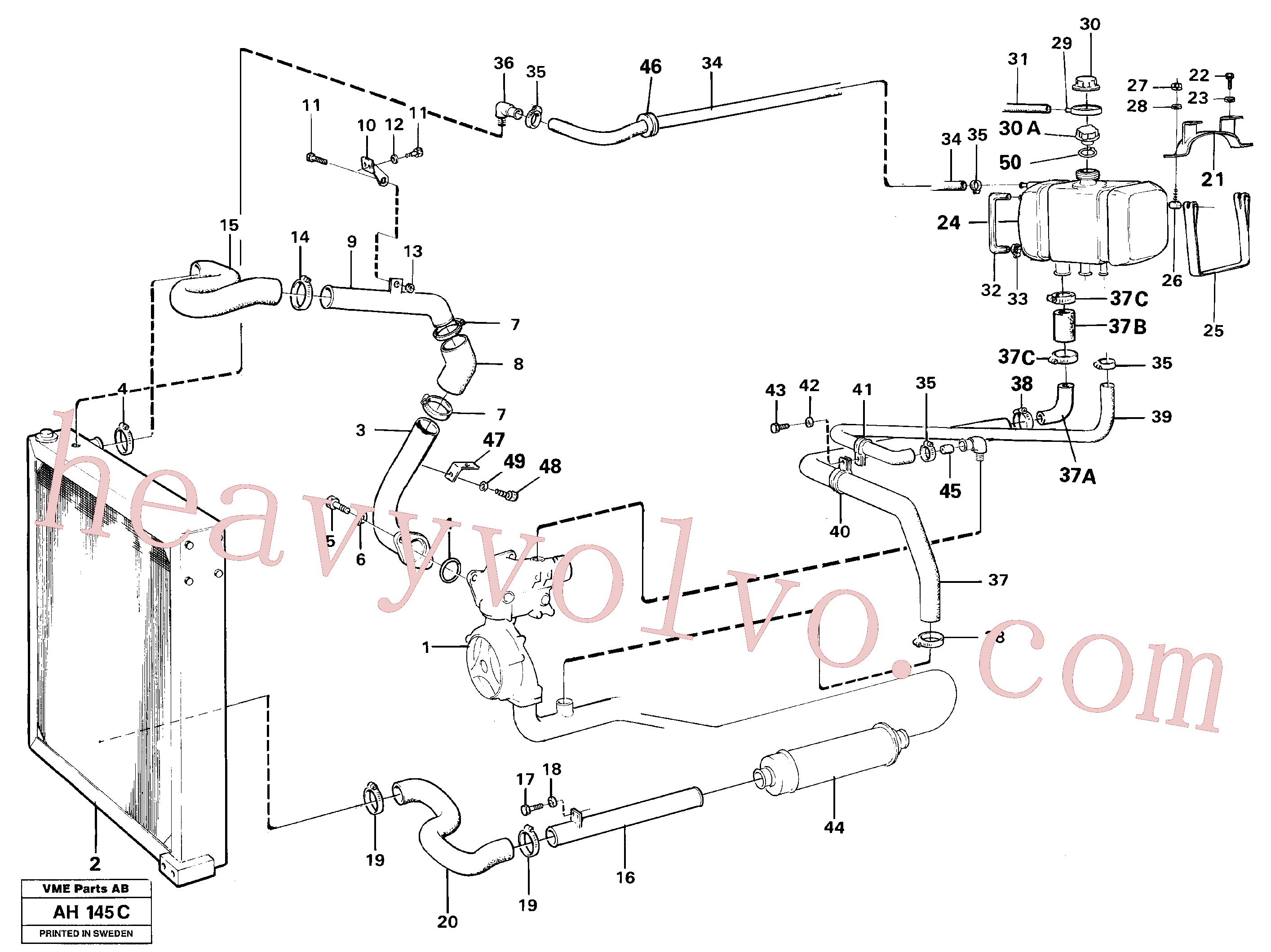 VOE13945411 for Volvo Cooling system(AH145C assembly)