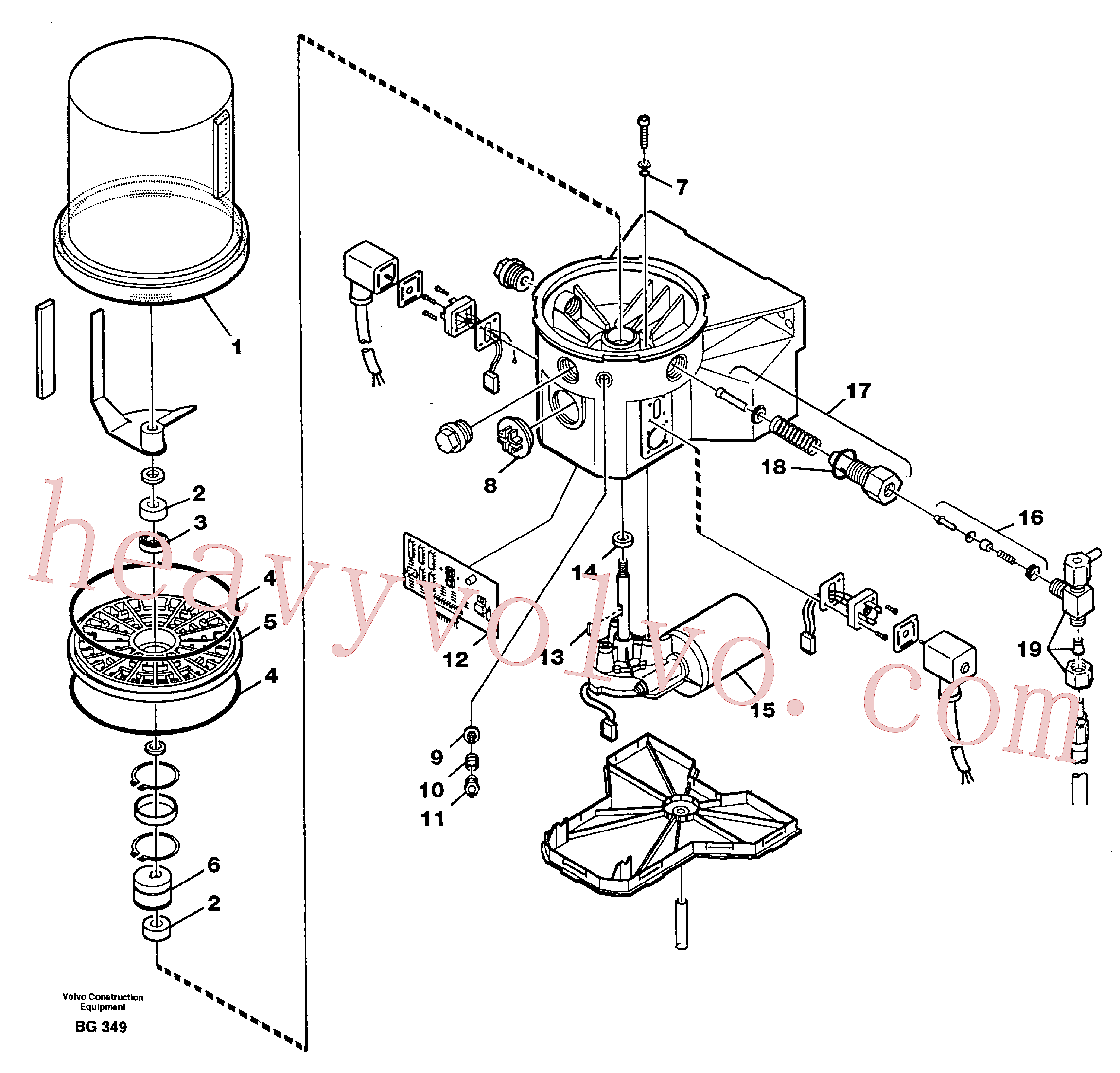 VOE11701479 for Volvo Pump(BG349 assembly)