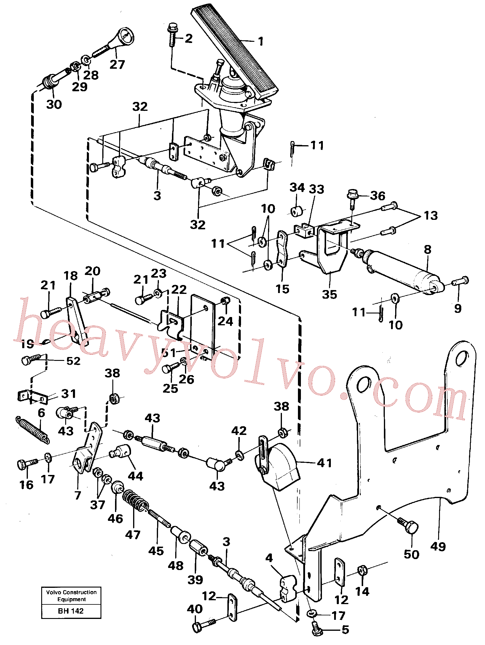 VOE13964844 for Volvo Regulator control(BH142 assembly)