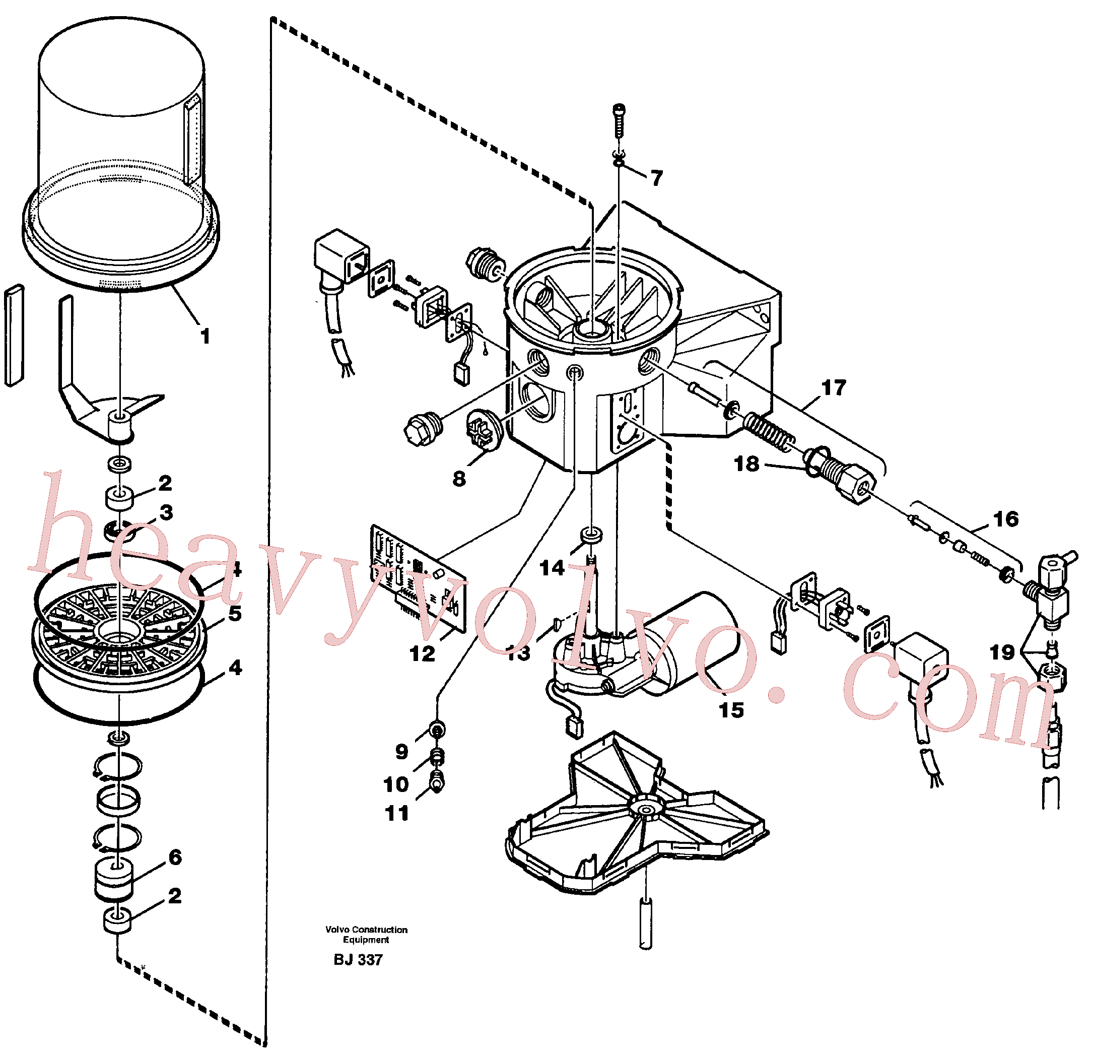 VOE11701479 for Volvo Pump(BJ337 assembly)