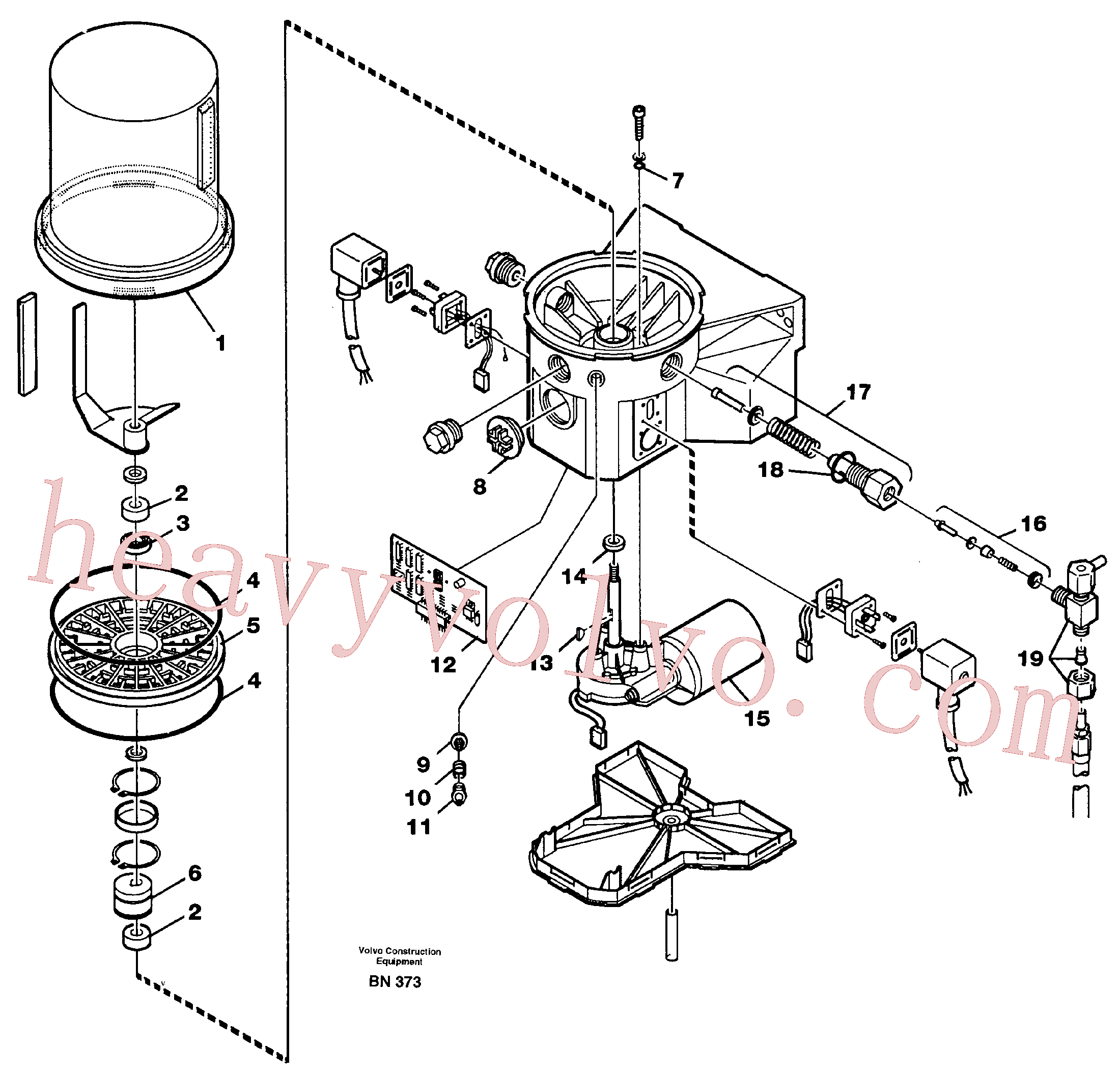 RM14289391 for Volvo Pump(BN373 assembly)