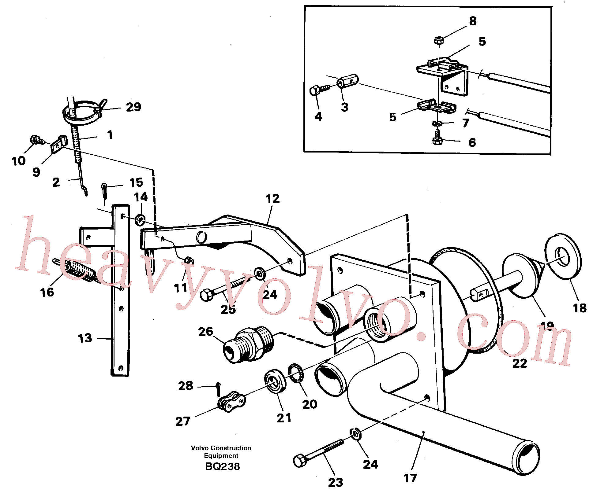 VOE925032 for Volvo Shut-off valve(BQ238 assembly)