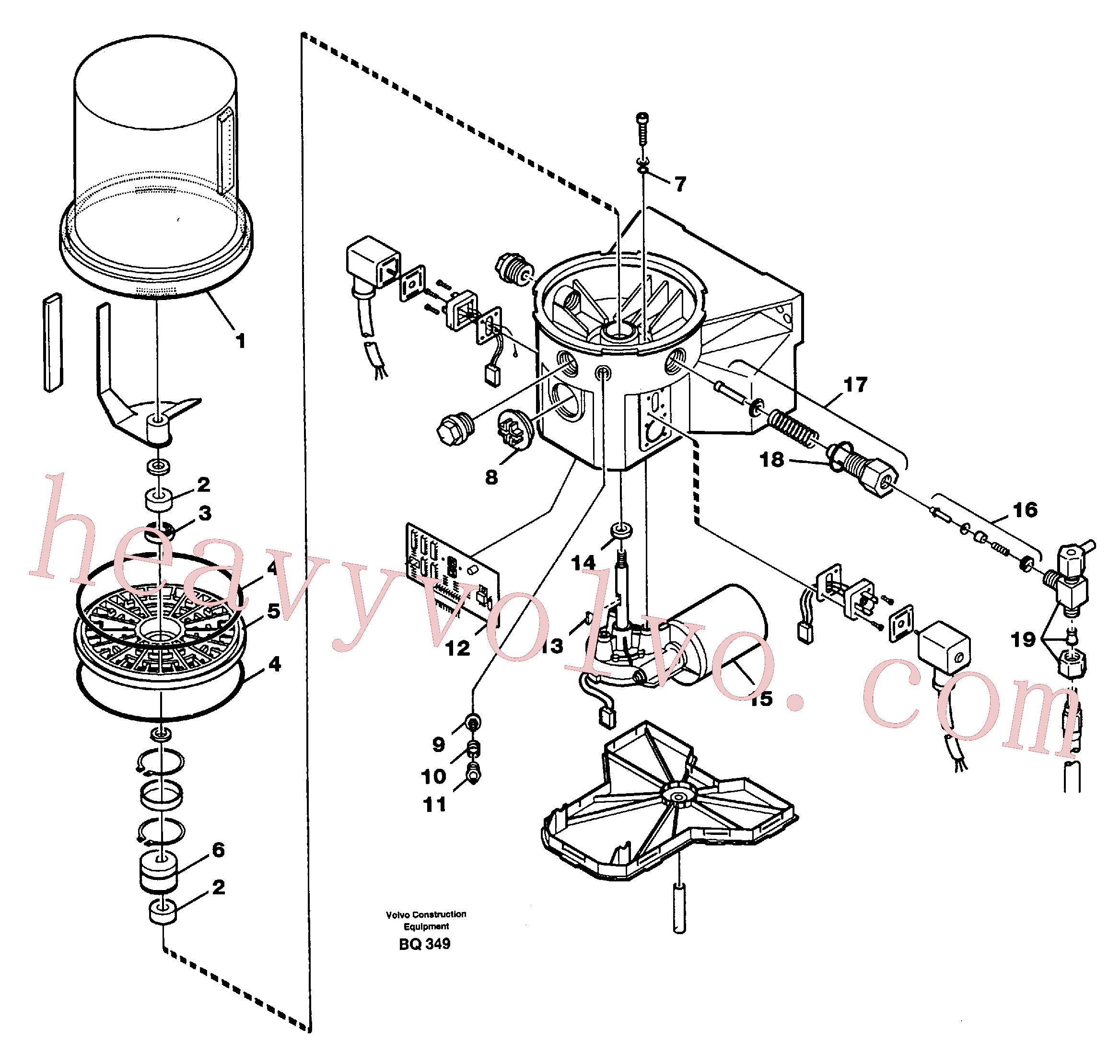 RM14289391 for Volvo Pump(BQ349 assembly)